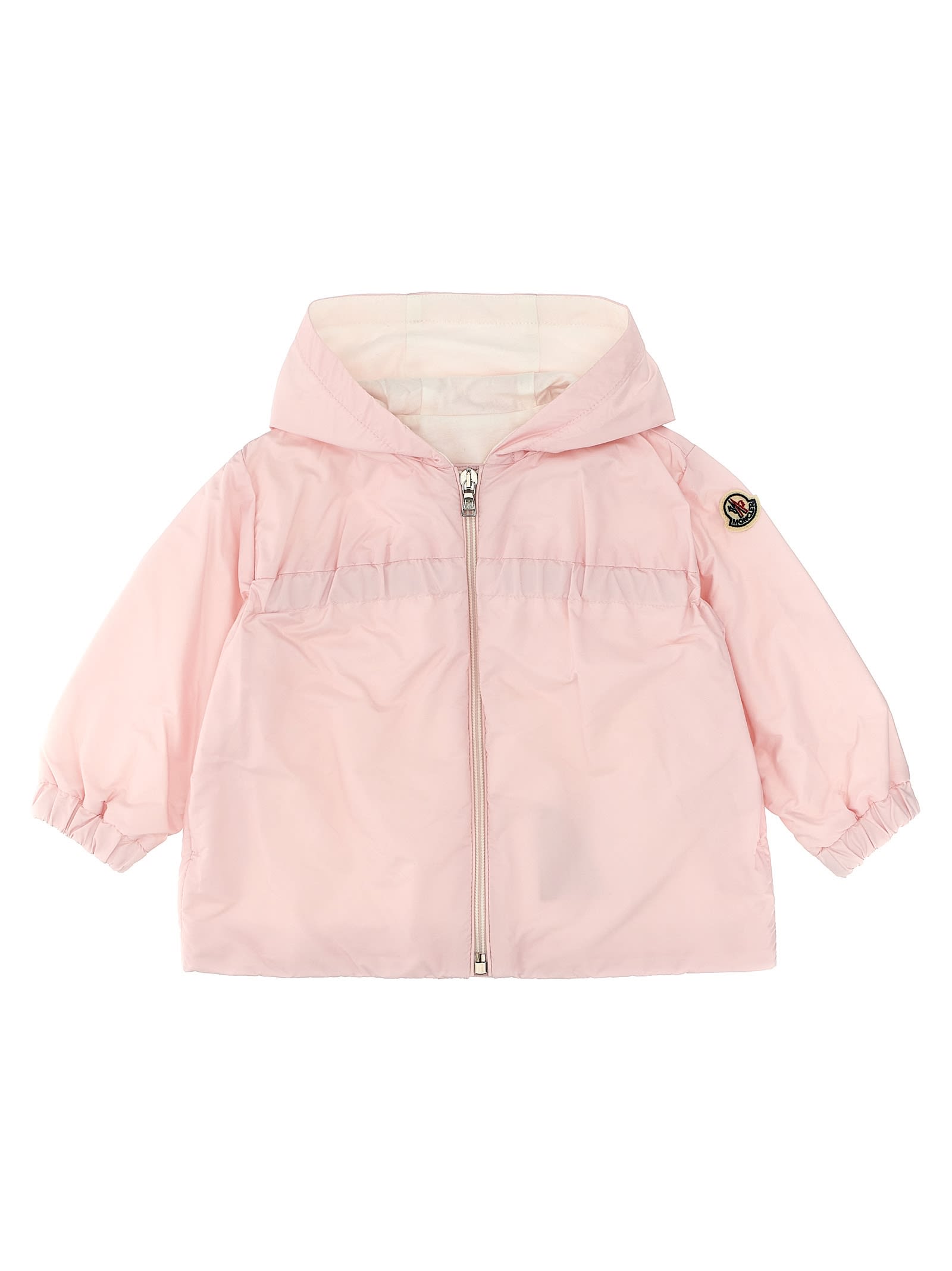 Moncler Kids' Raka Hooded Jacket In Pink