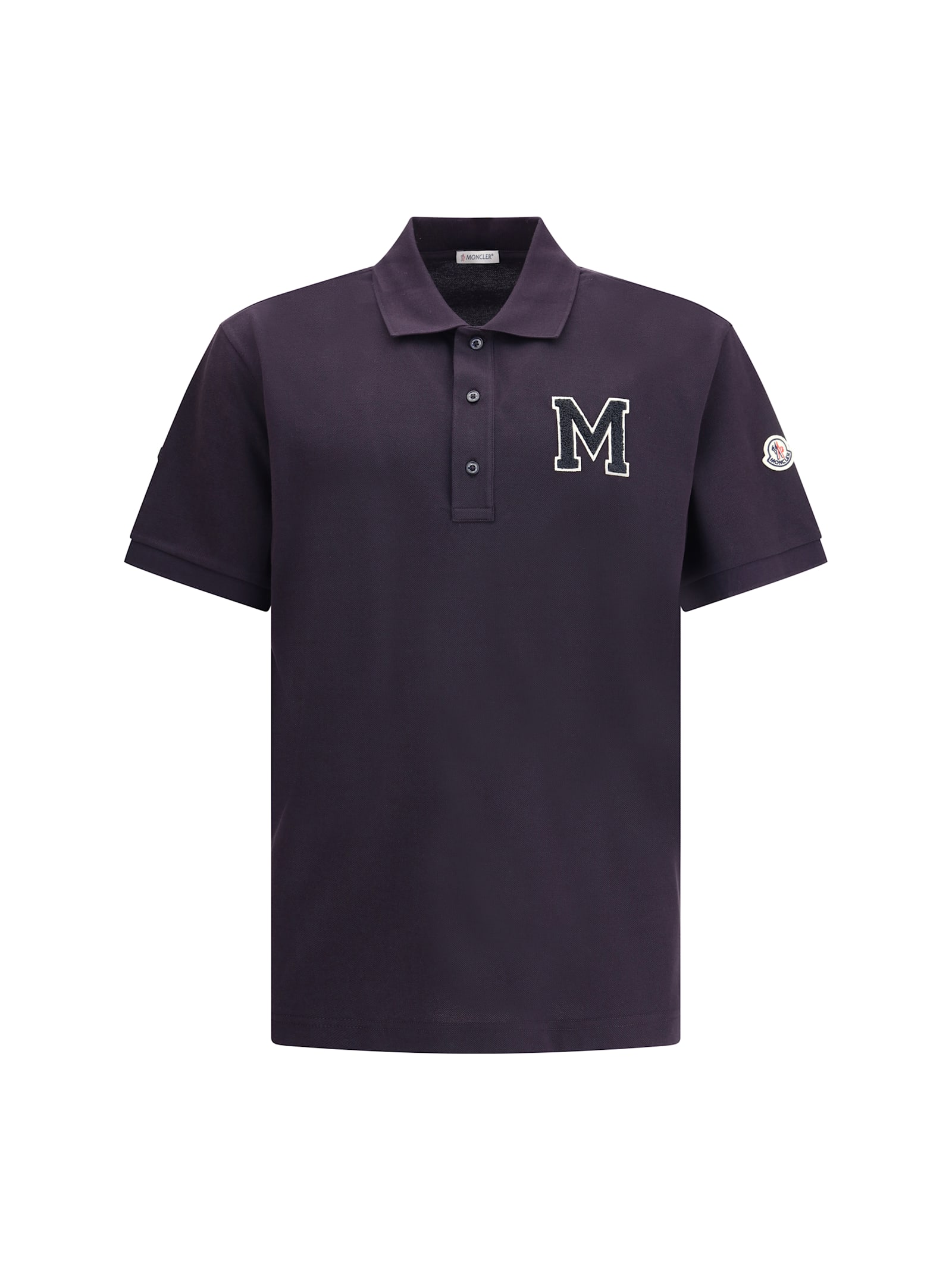 Polo Shirt With Logo Patch