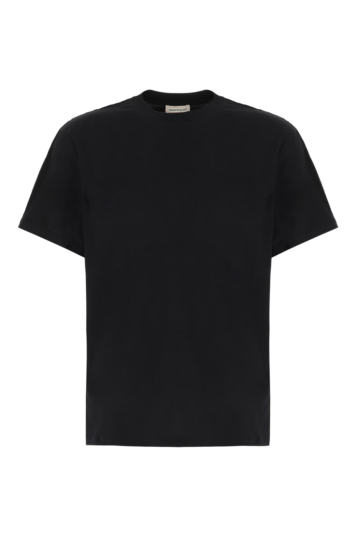 Alexander Mcqueen Black Cotton T-shirt