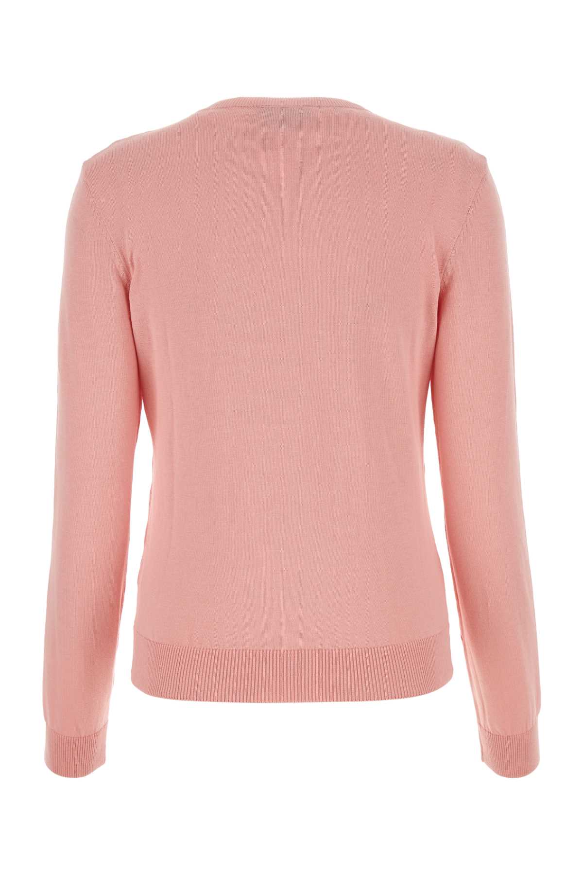 Shop Apc Pink Cotton Victoria Sweater In Rose