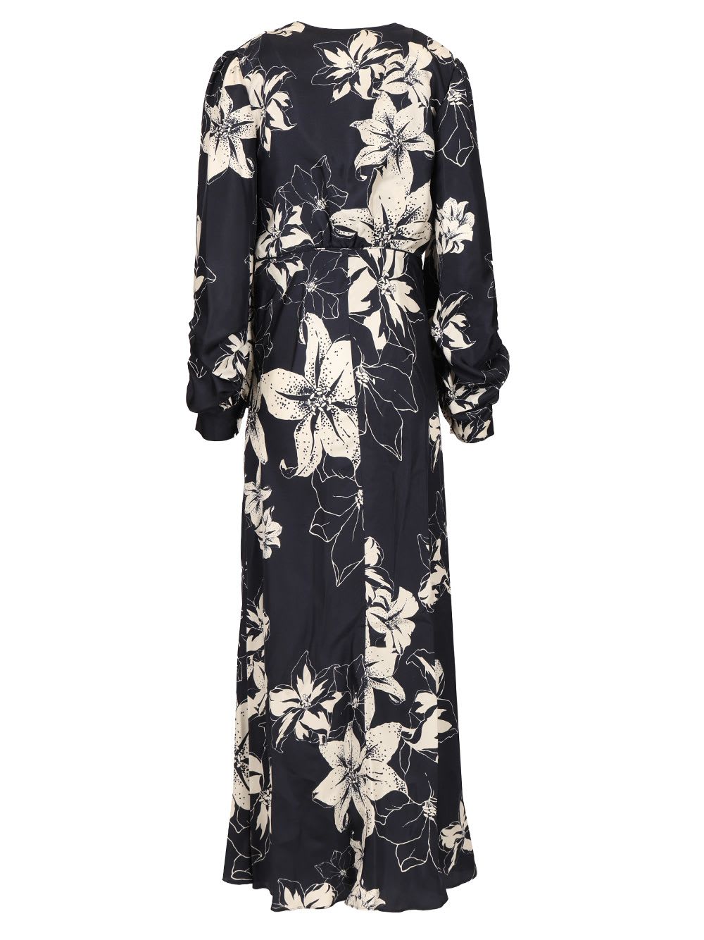 RAQUEL DINIZ VALERIE DRESS TWILL STAMPATO