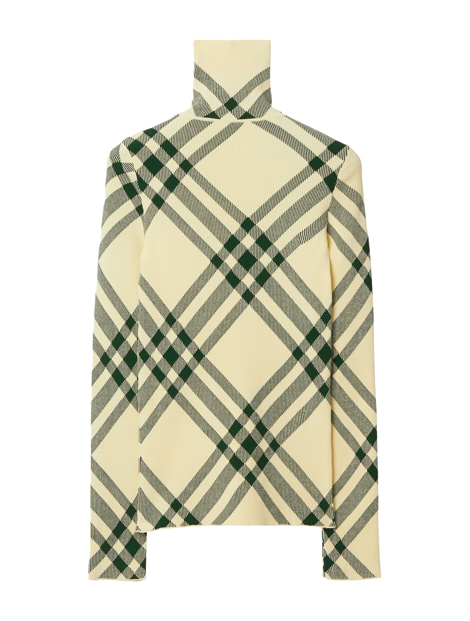 Shop Burberry S24-pai-074 W Knitwear In Ivy Ip Check