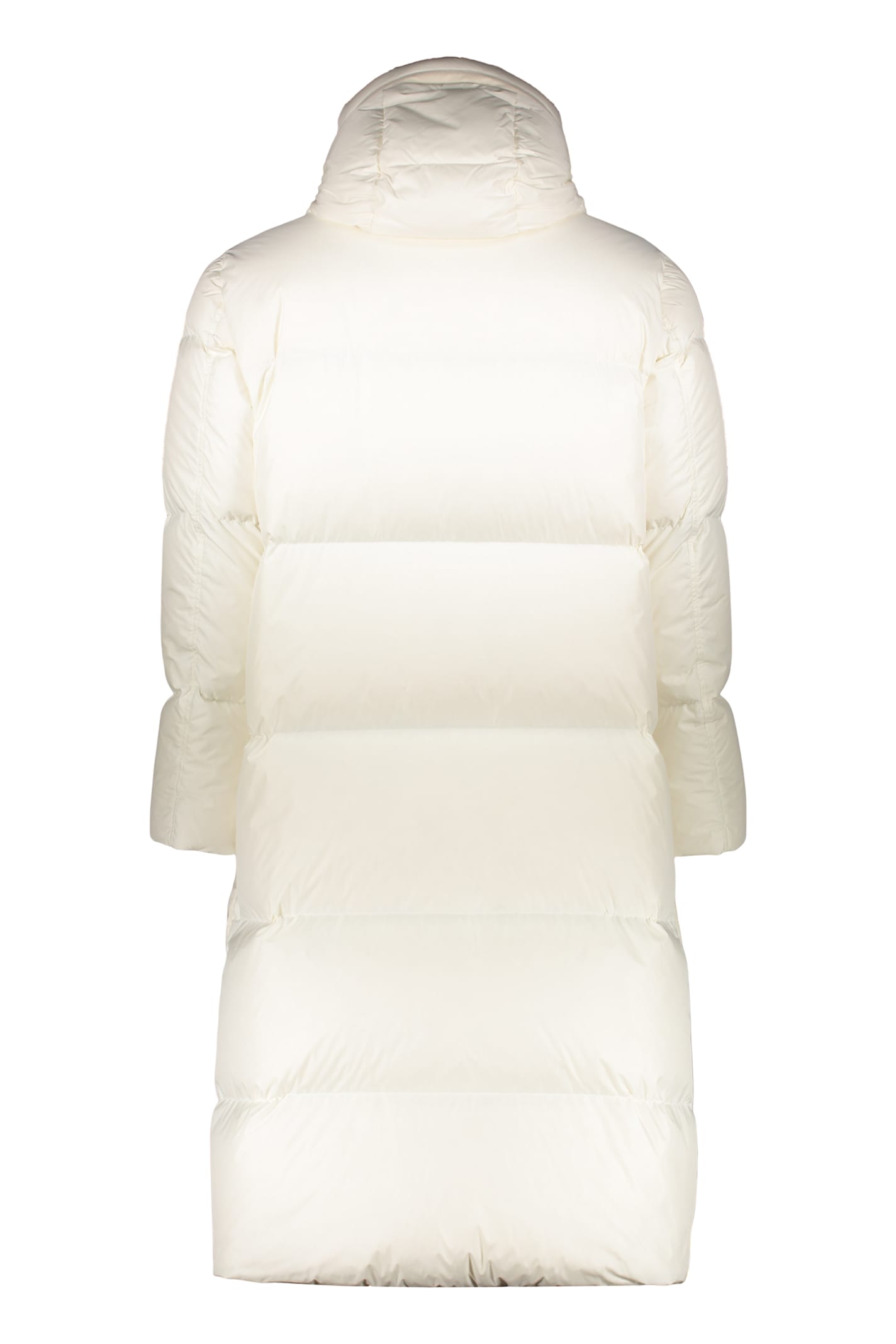 Herno Long-sleeved Down Jacket In White