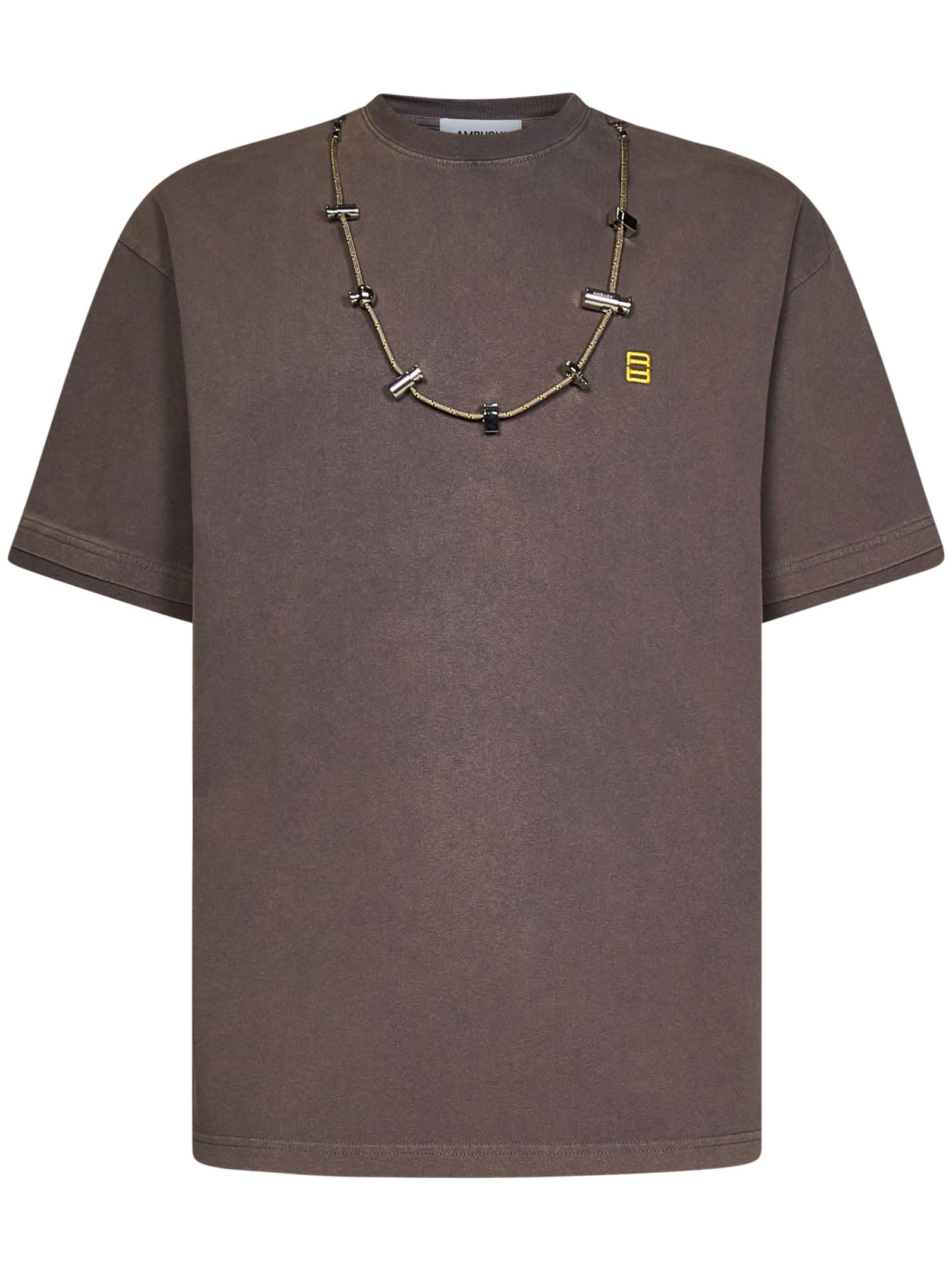 Ambush Stoppers T-shirt In Brown