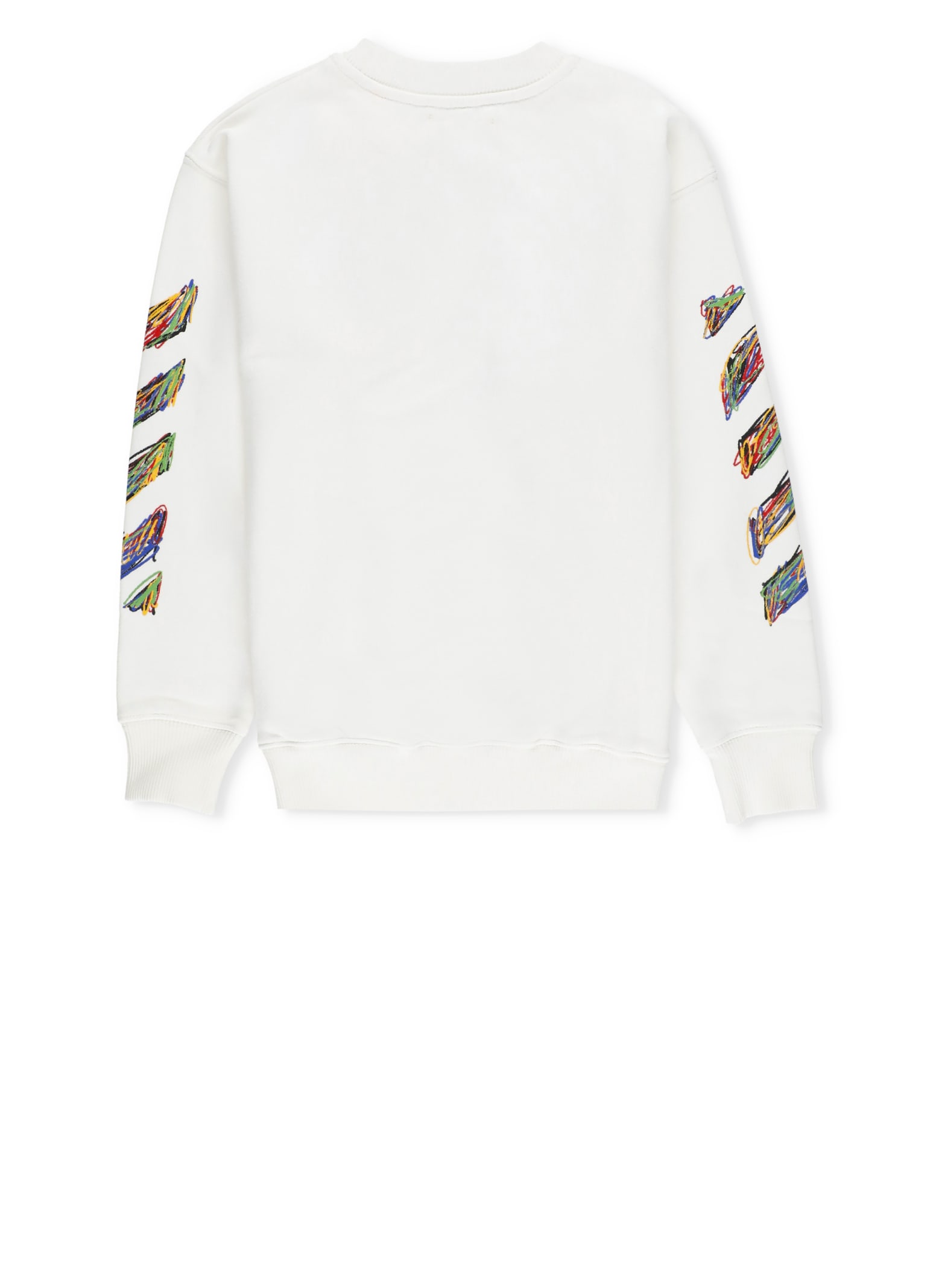 Shop Off-white Sweatshirt With Logo In White