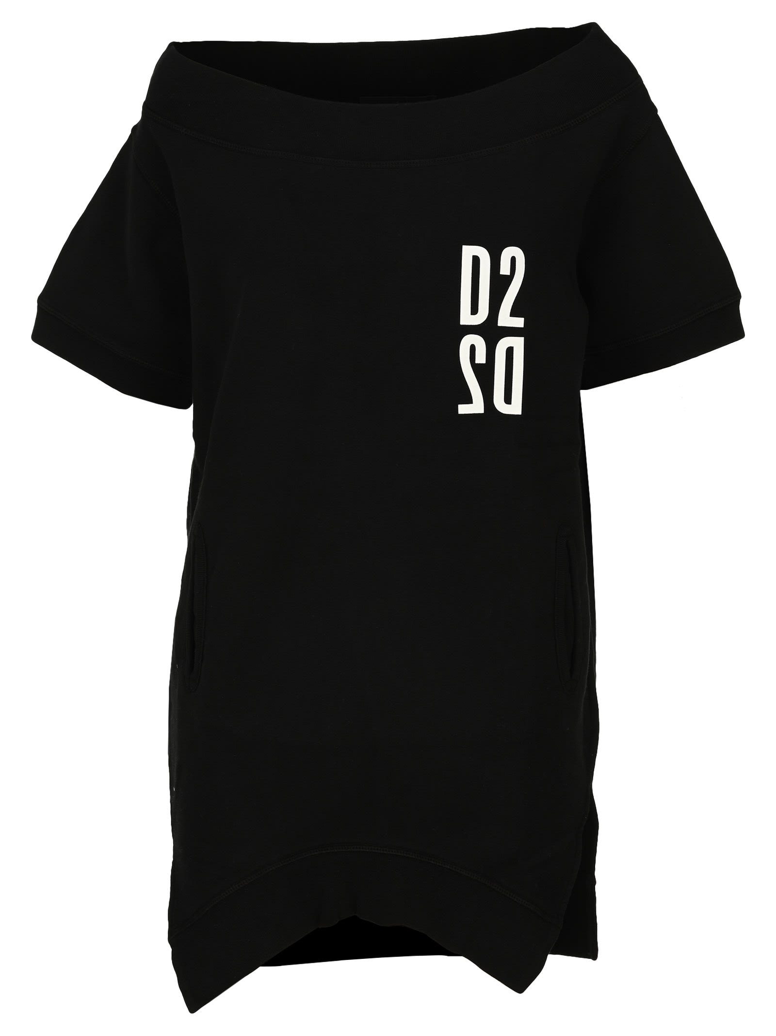 Dsquared2 D Squared Logo-print Sweatshirt Mini Dress