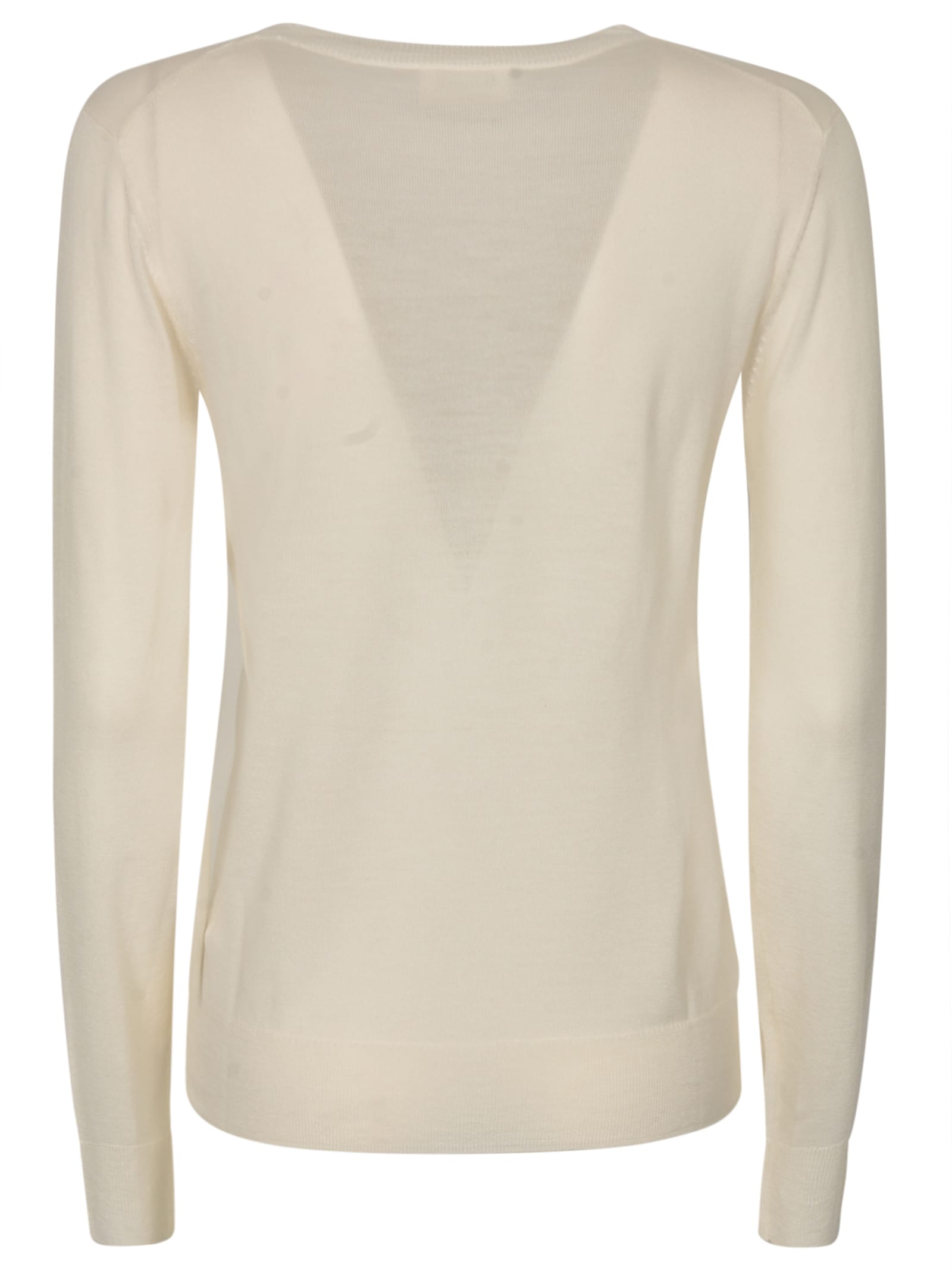 Shop P.a.r.o.s.h Linfa Sweater In Panna