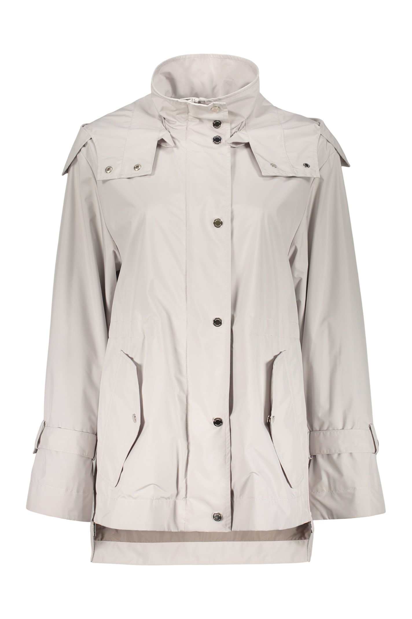 Moorer Techno Fabric Jacket In Ivory