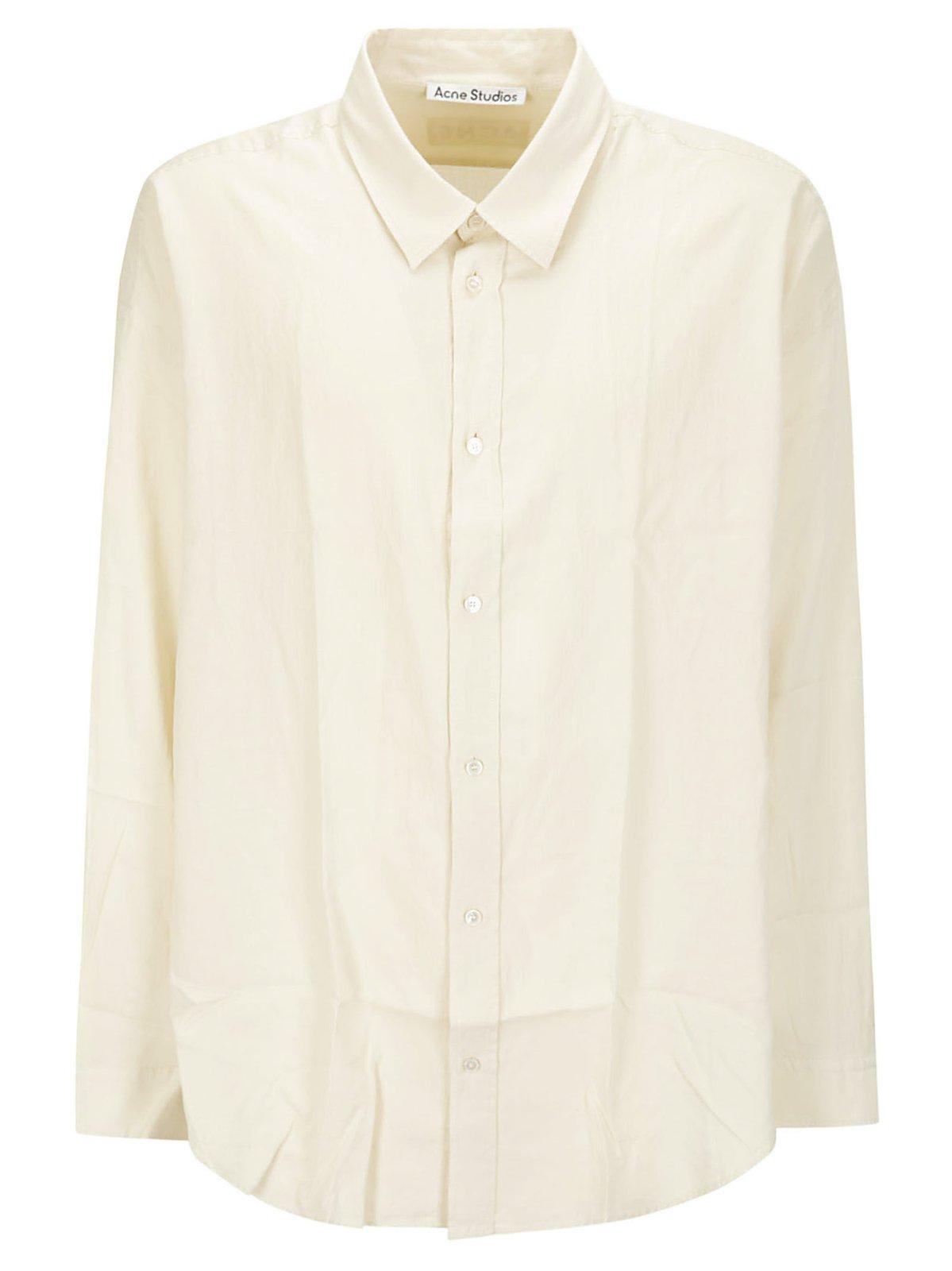 ACNE STUDIOS LONG SLEEVED BUTTON-UP SHIRT