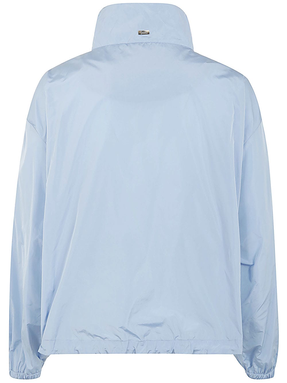 Shop Herno Bomber Jacket In Light Blue