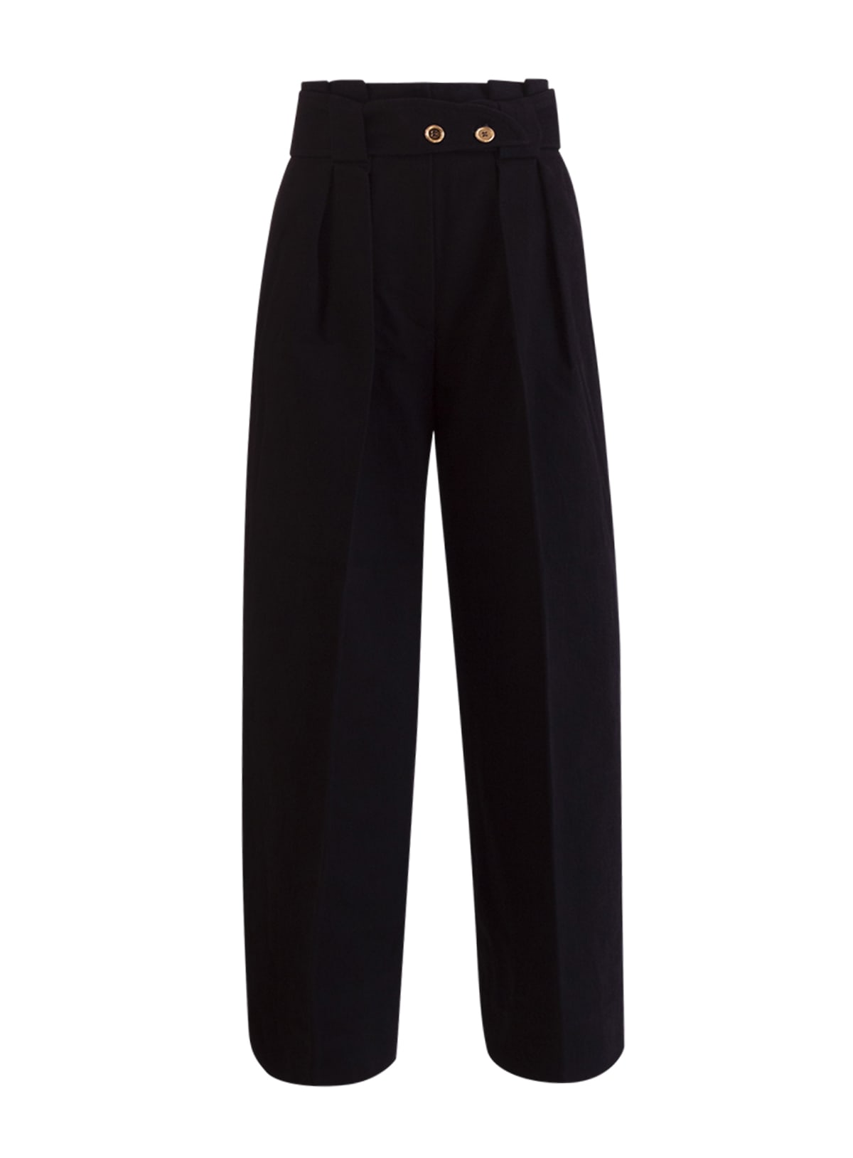 Patou High-waist Belted Trousers