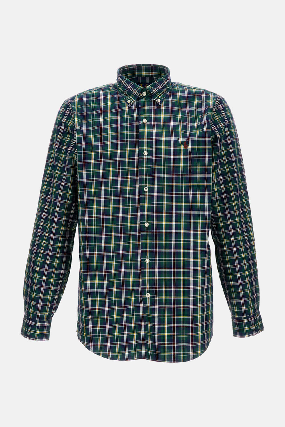 Polo Ralph Lauren Long Sleeve Sport Shirt In Multi