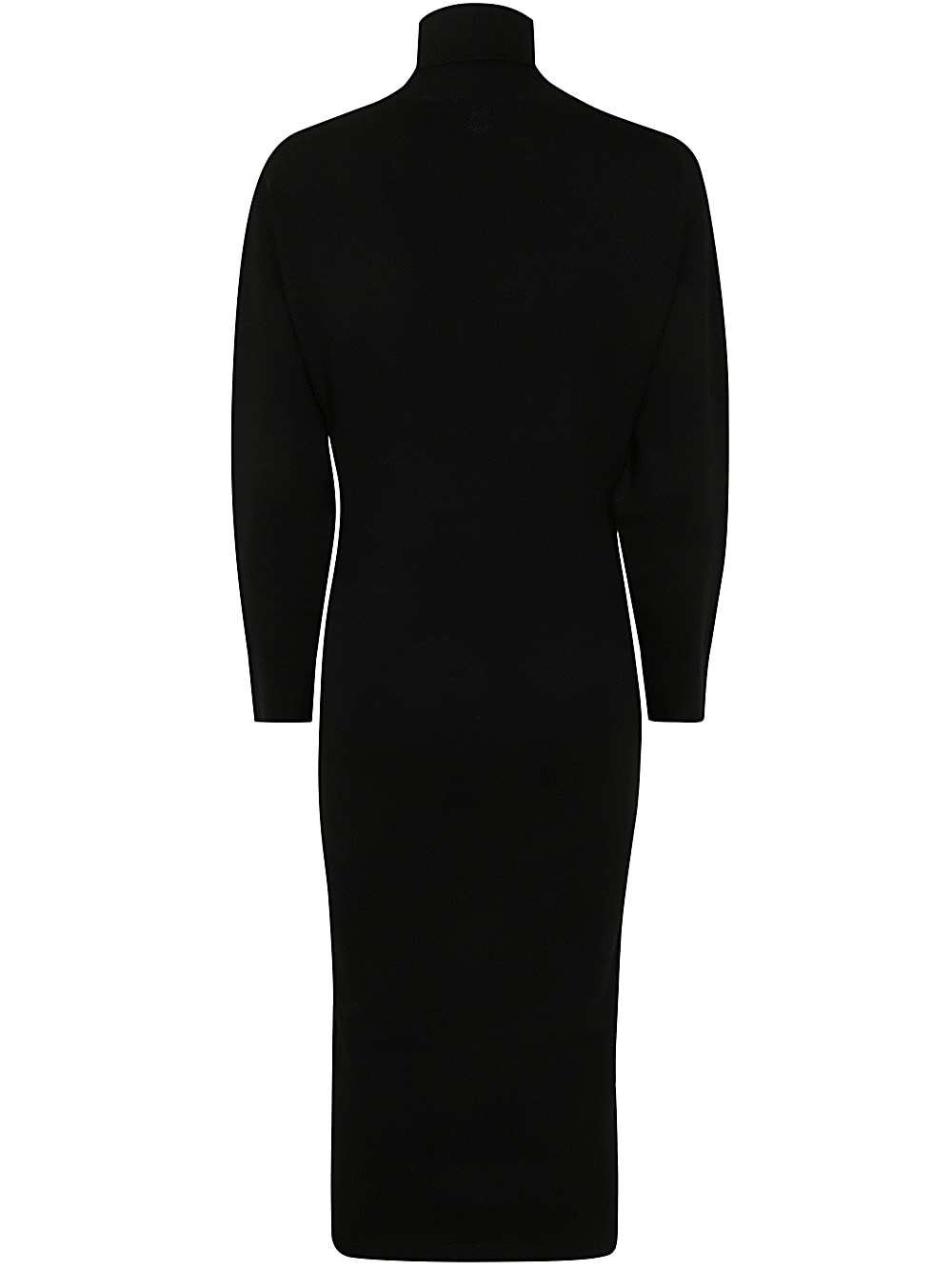 Shop Pinko Levulosio Compact Dress In Black Limousine