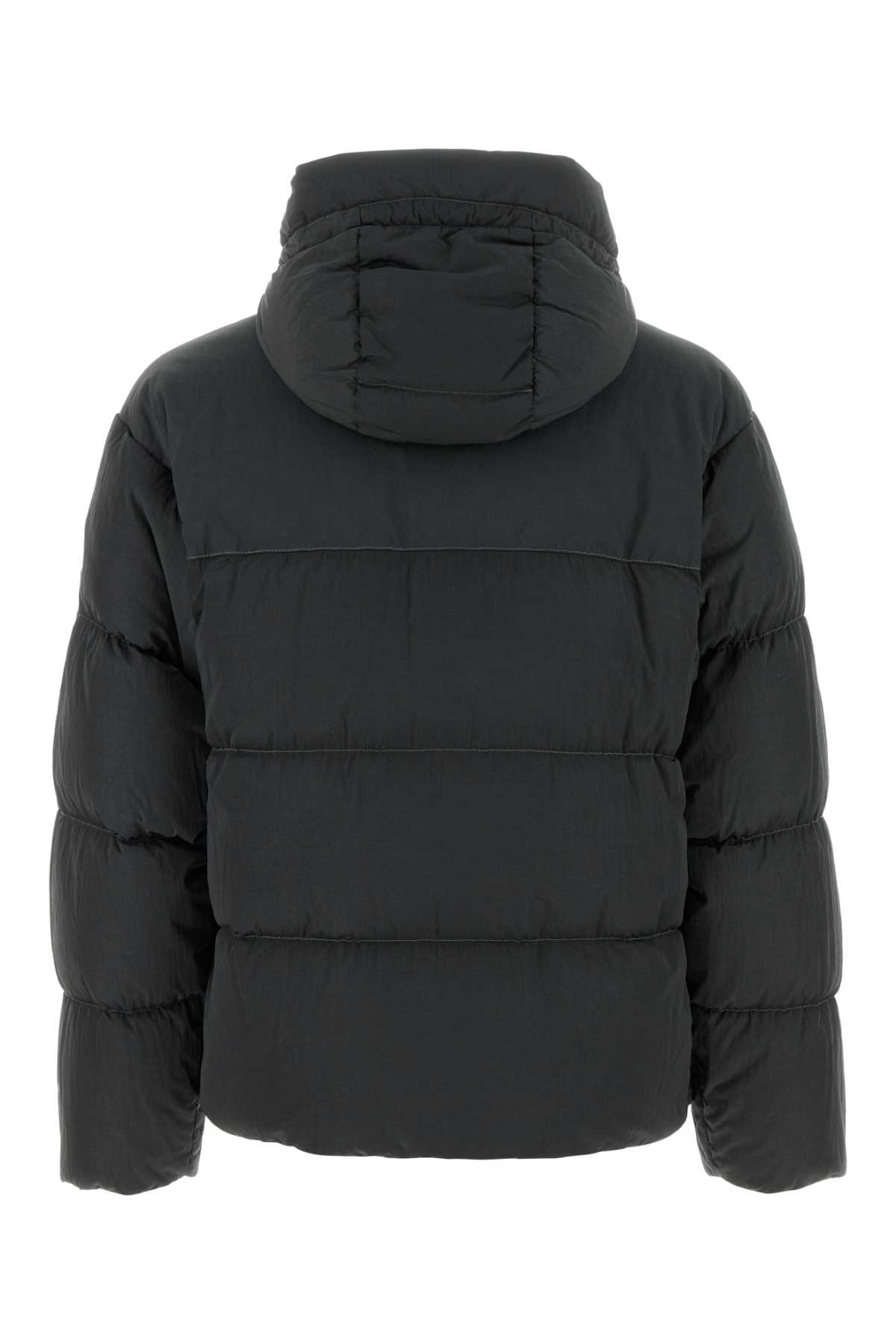 C.p. Company C.p.company Graphite Nylon Down Jacket In Gray