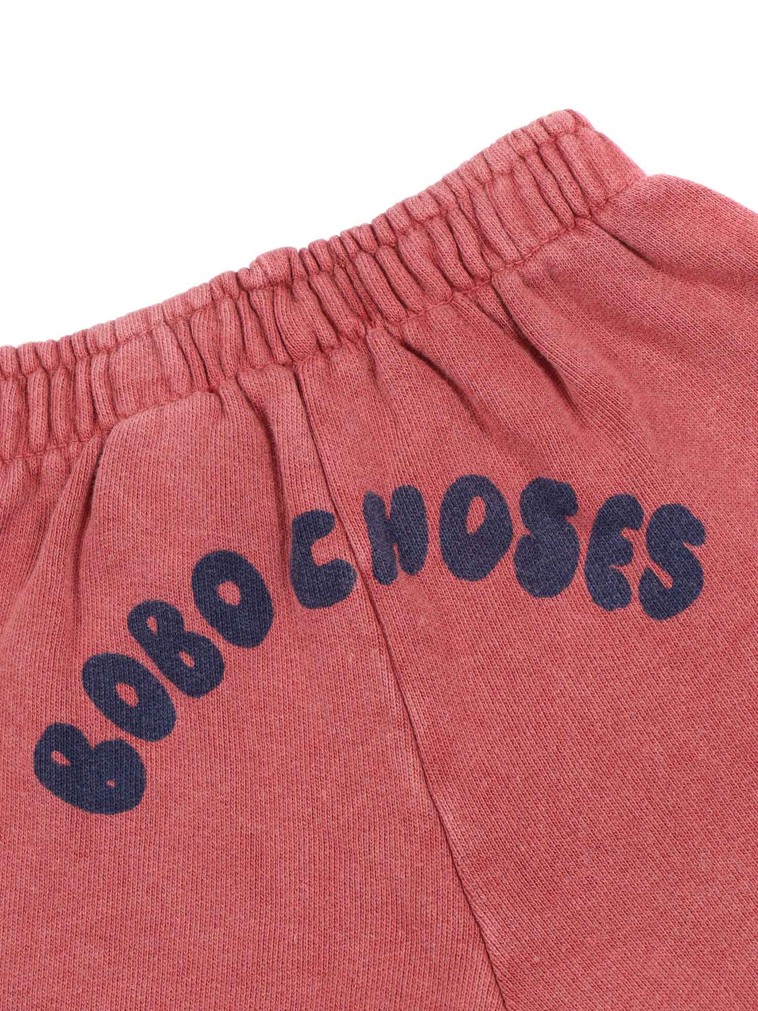 Bobo Choses Curve Jogging Pants In Red