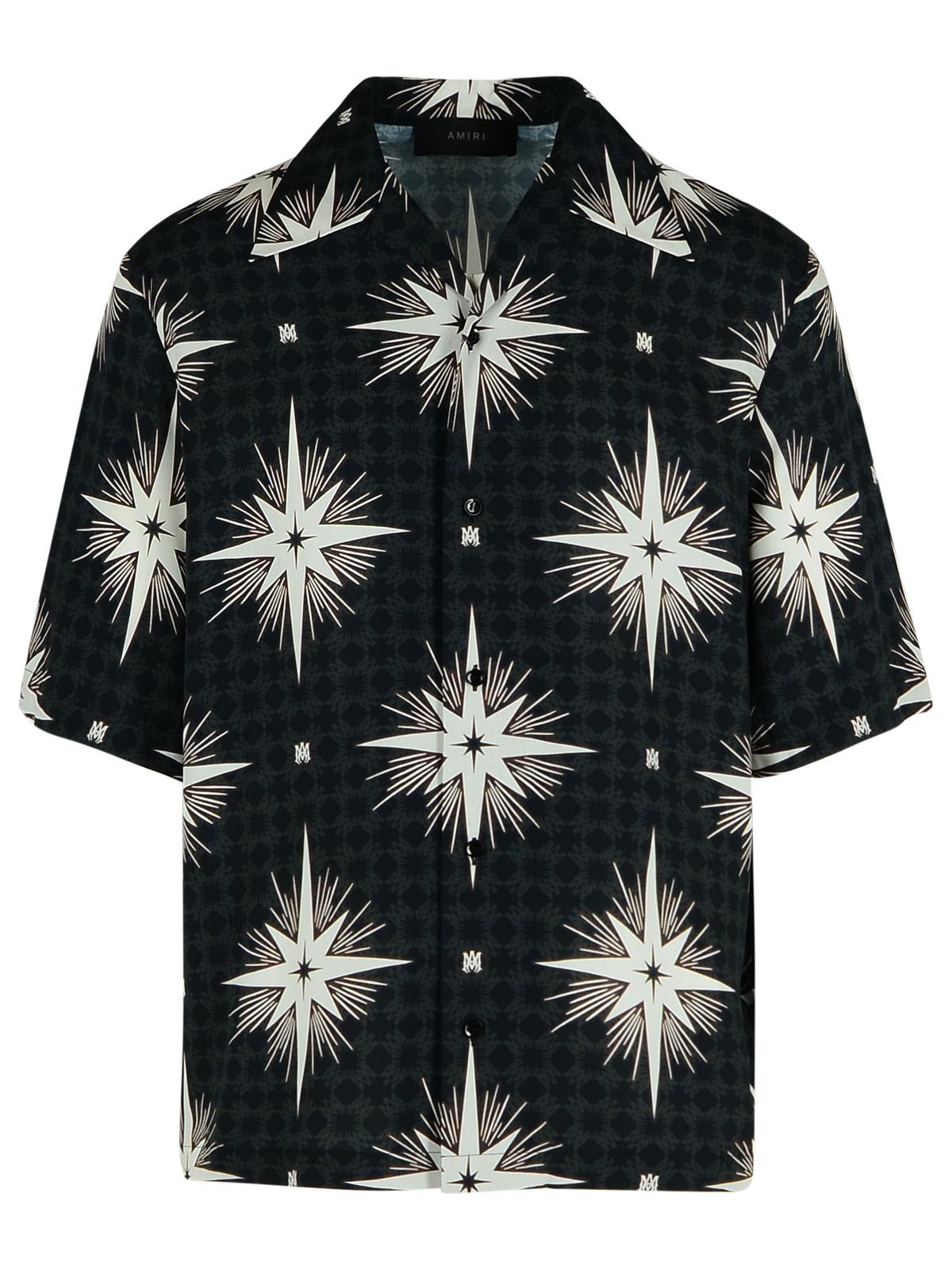 starbus Black Viscose Shirt