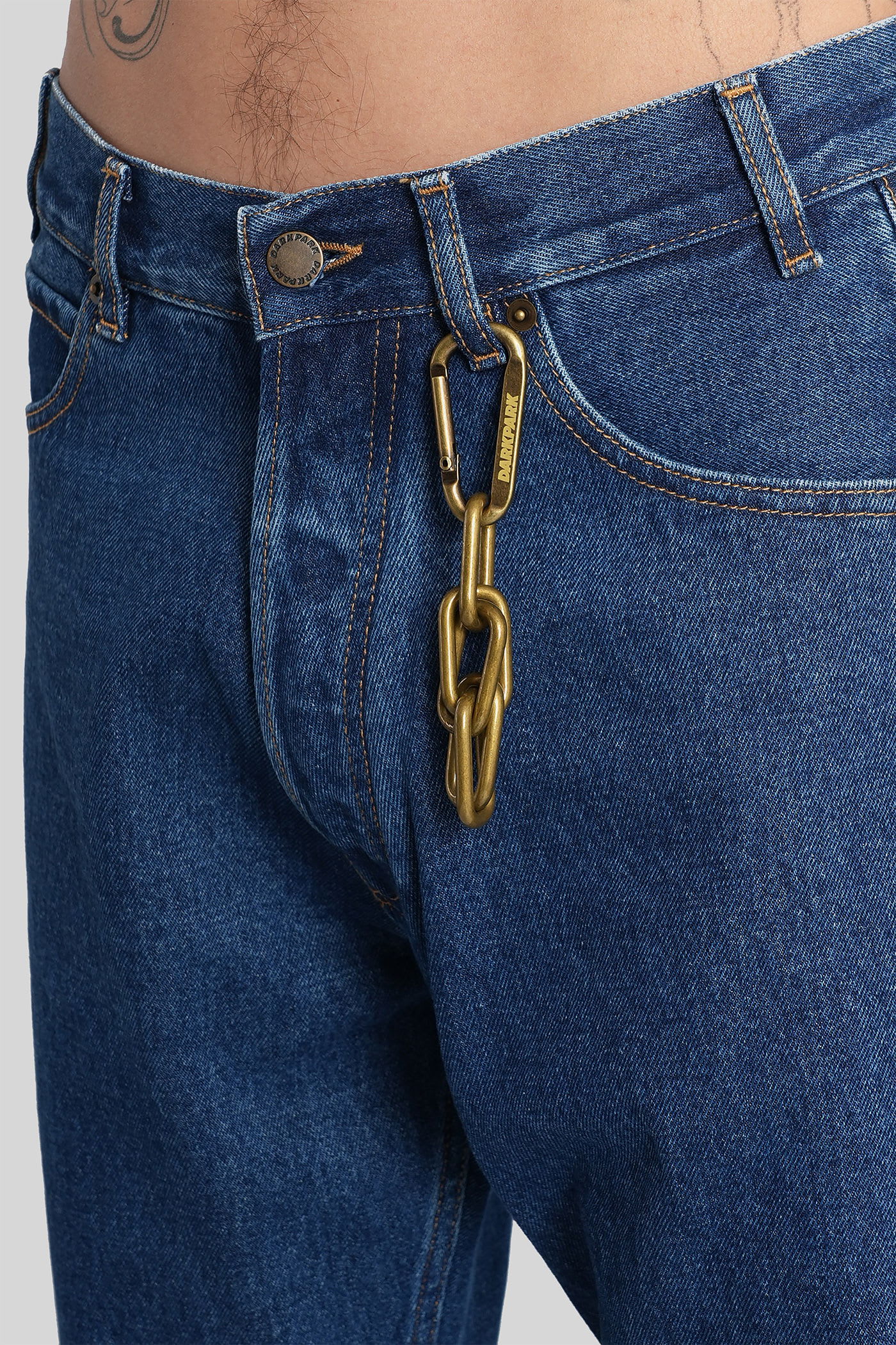 Darkpark Edi Jeans In Blue Denim In Blue