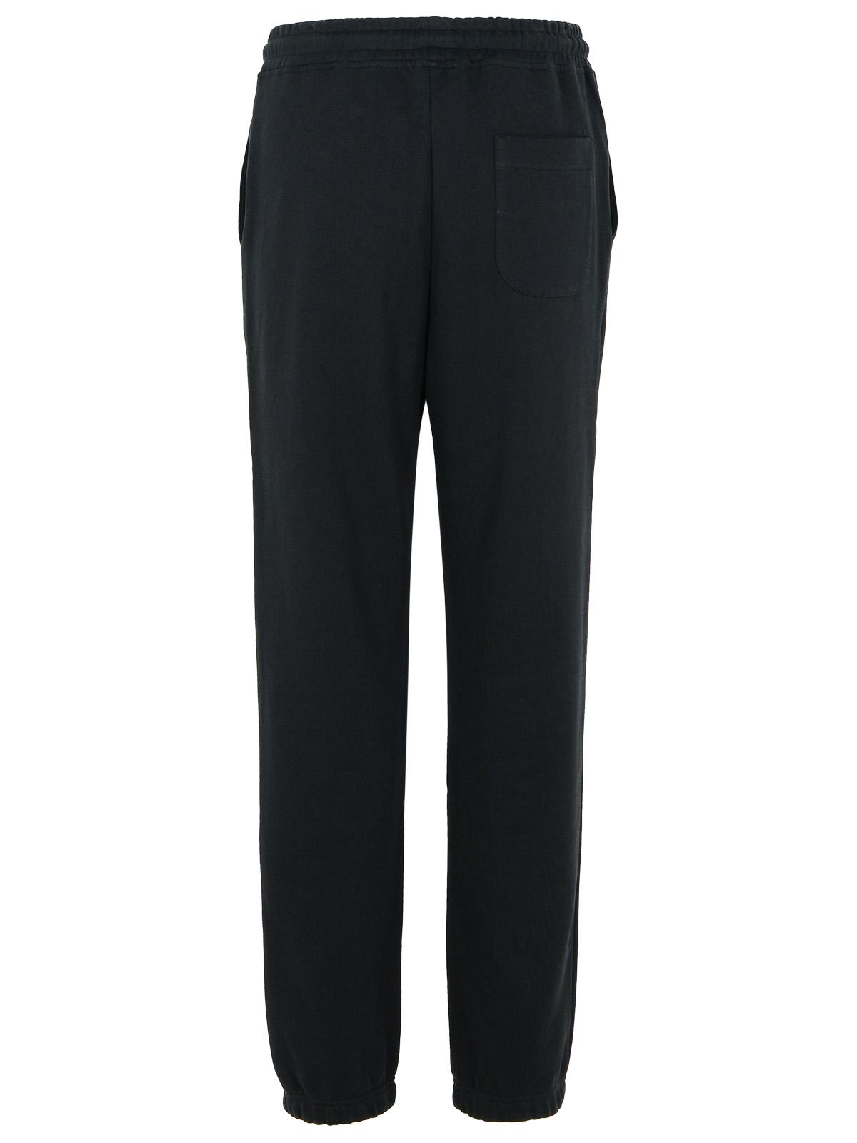 M05CH1N0 JEANS BLACK COTTON JOGGERS 