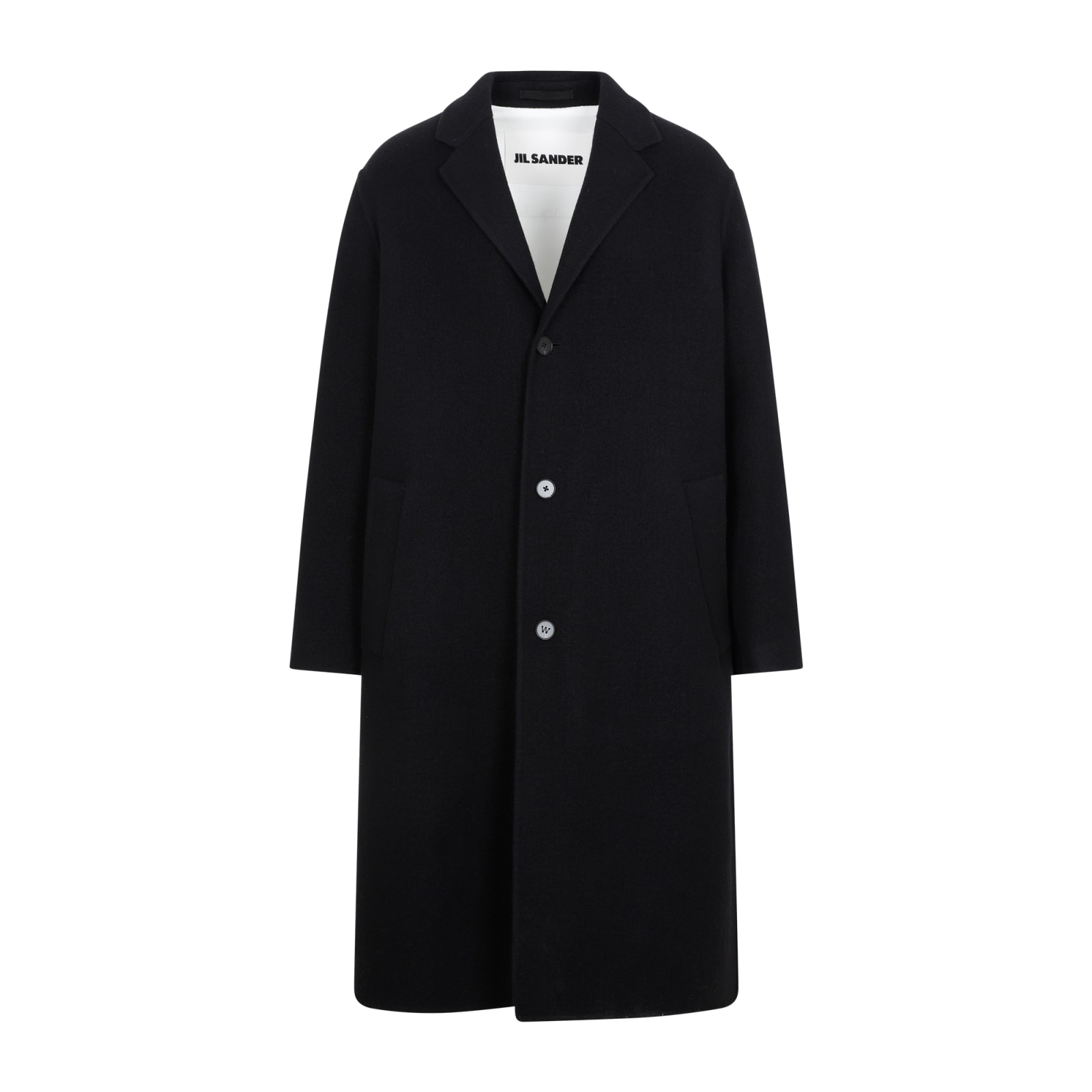 Shop Jil Sander Wool Sport Coat In Black