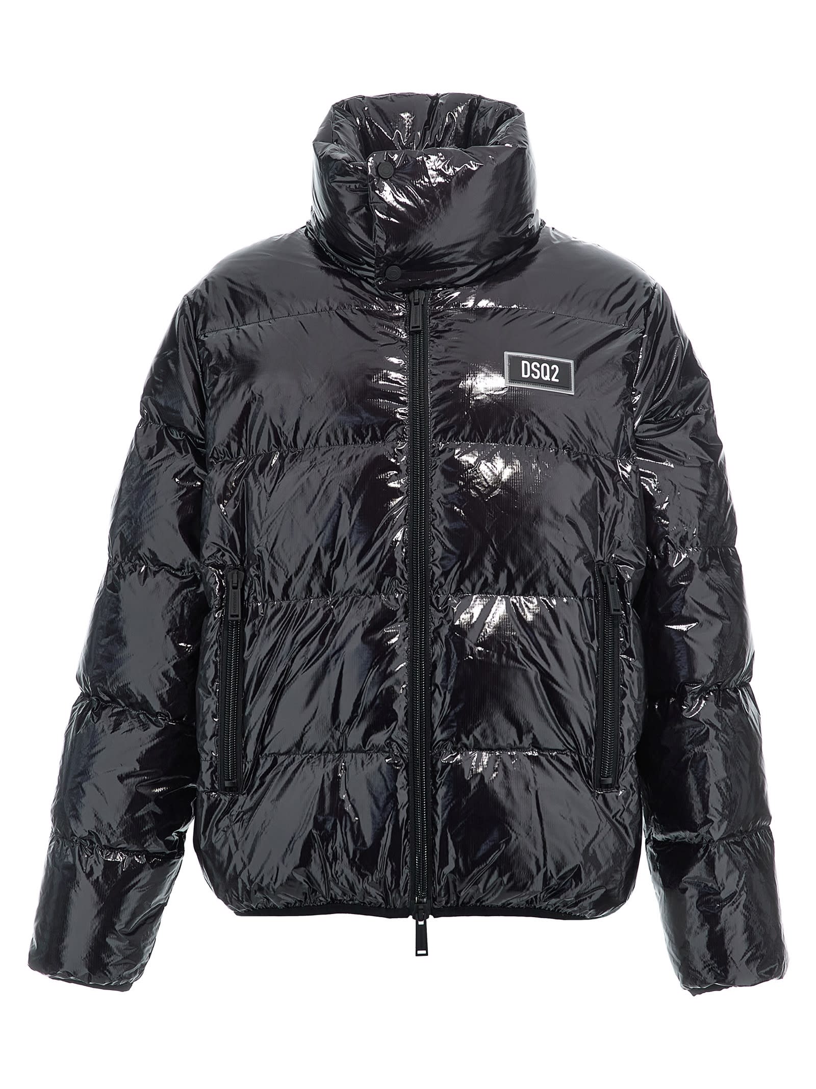 Shop Dsquared2 Ultra Light Down Down Jacket In Black