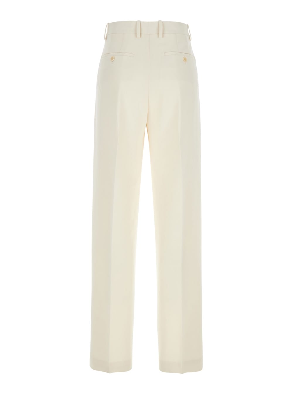Theory Admiral Straight Trousers In White