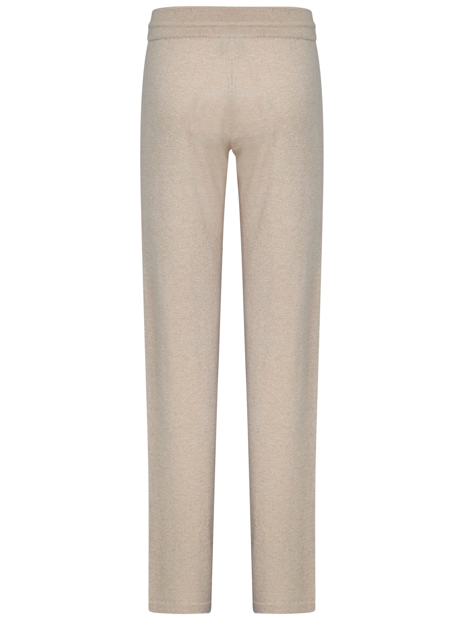 Shop Malo Trousers In Beige