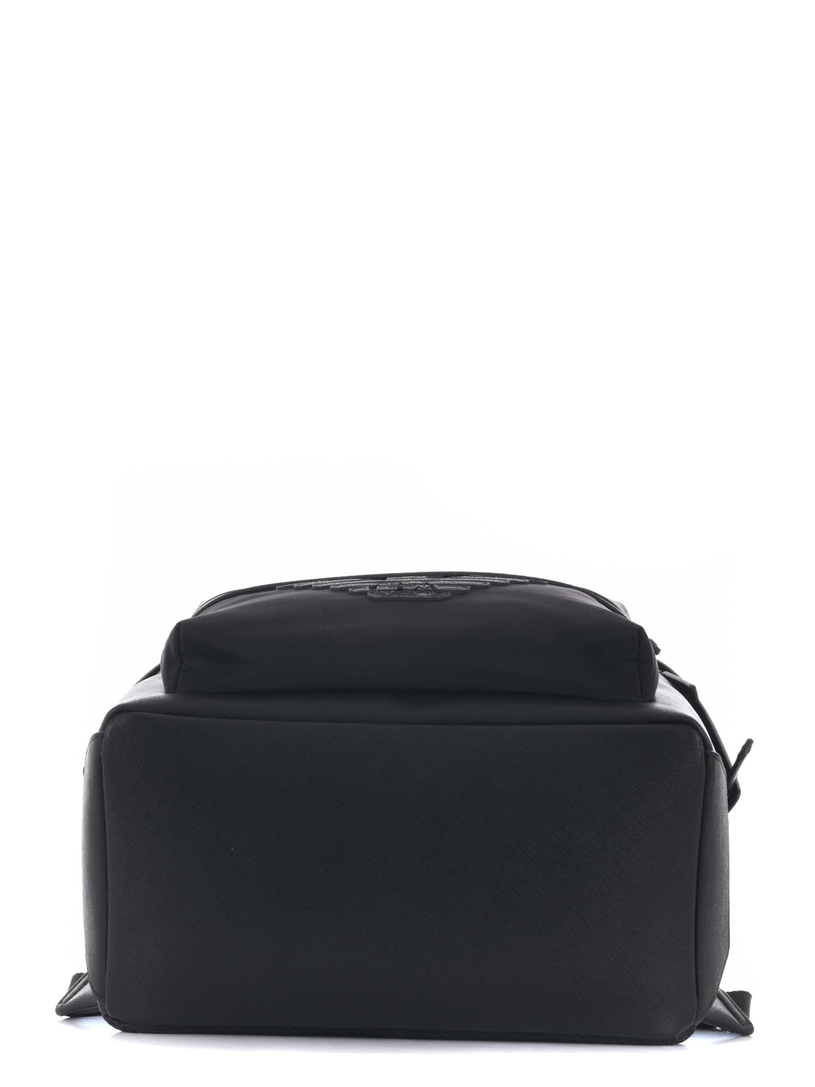 Shop Emporio Armani Backpack In Nero