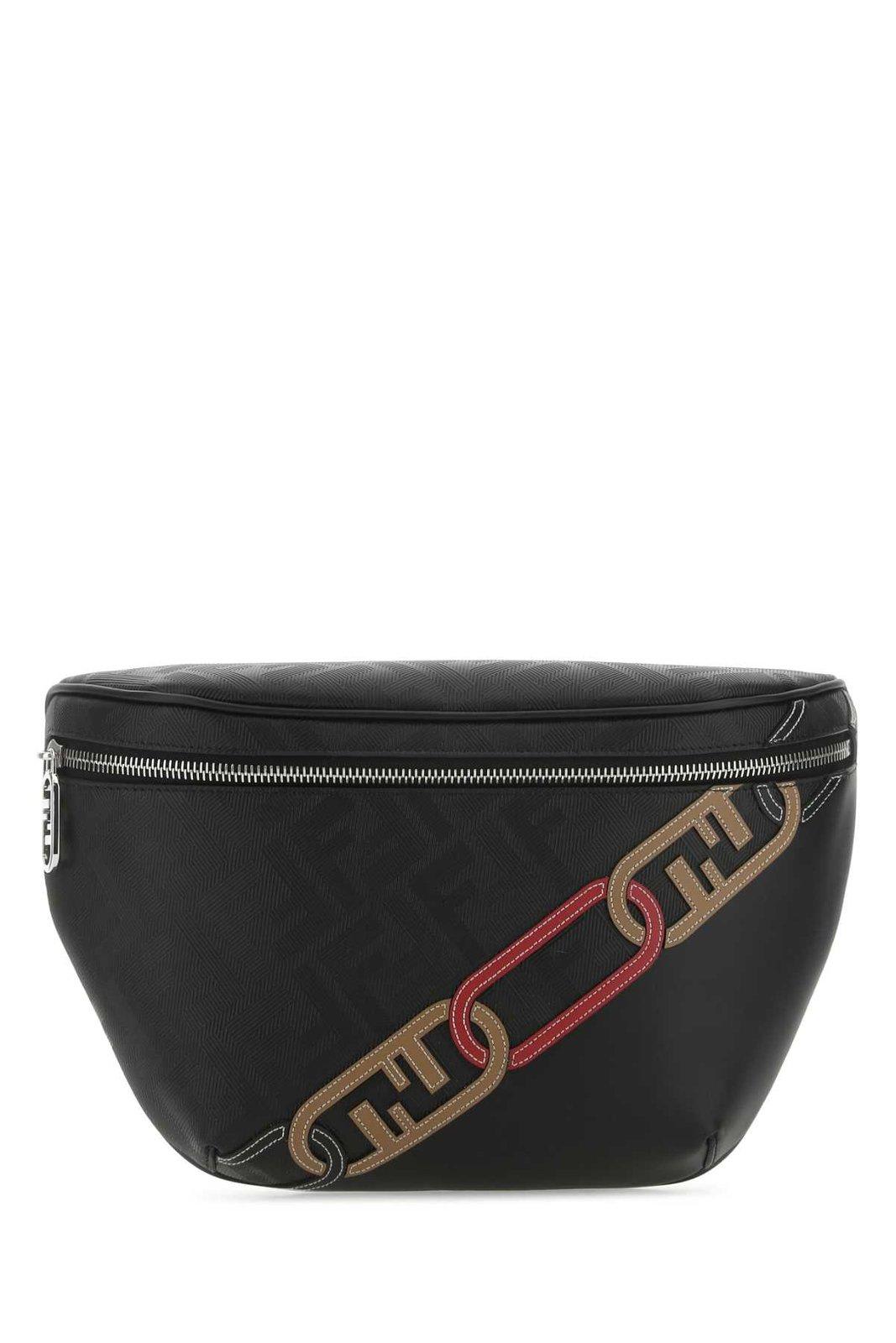 Fendi Logo Detailed Zipped Belt Bag