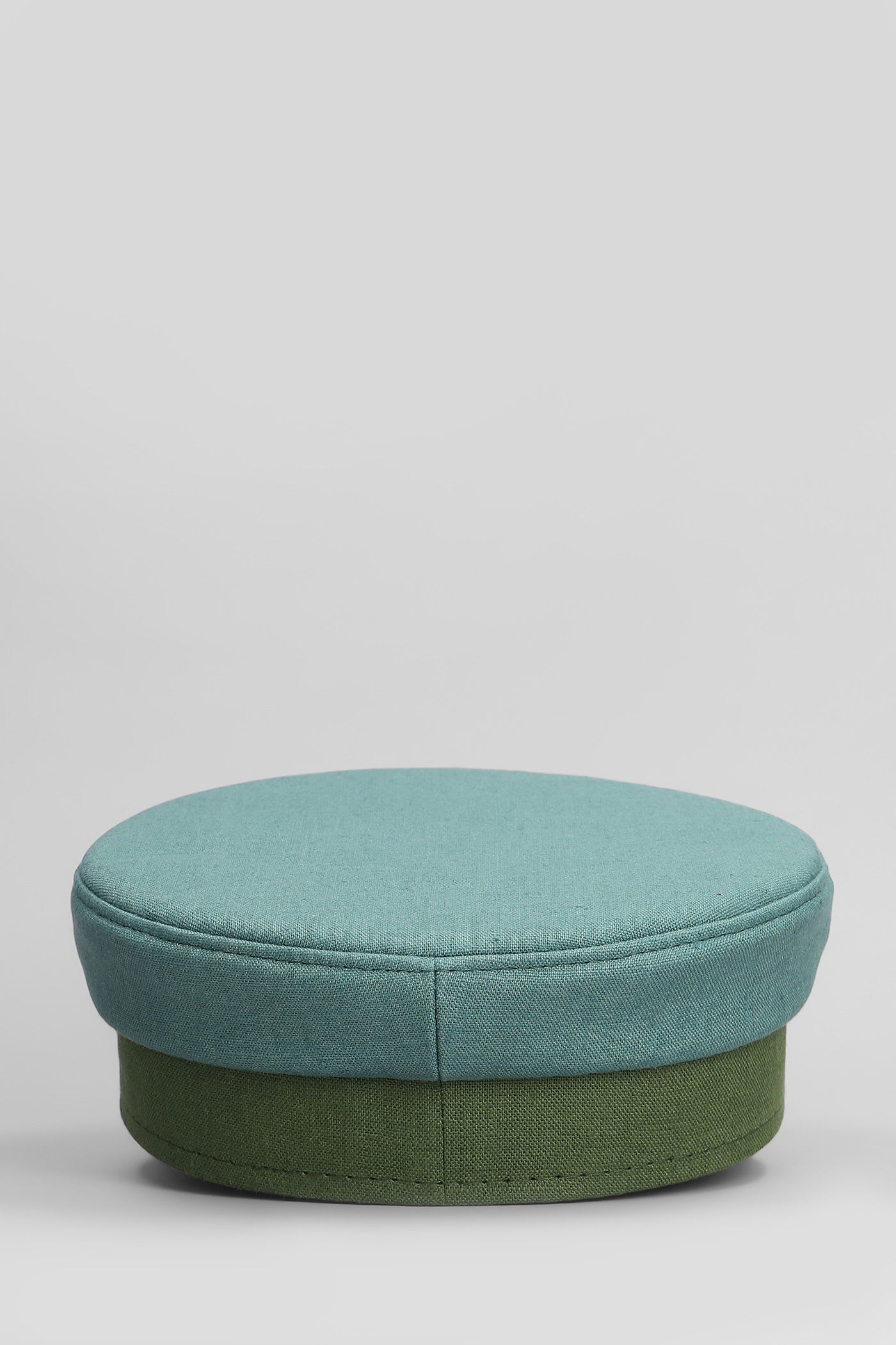 Ruslan Baginskiy Baker Boy Hats In Green Cotton In Multi