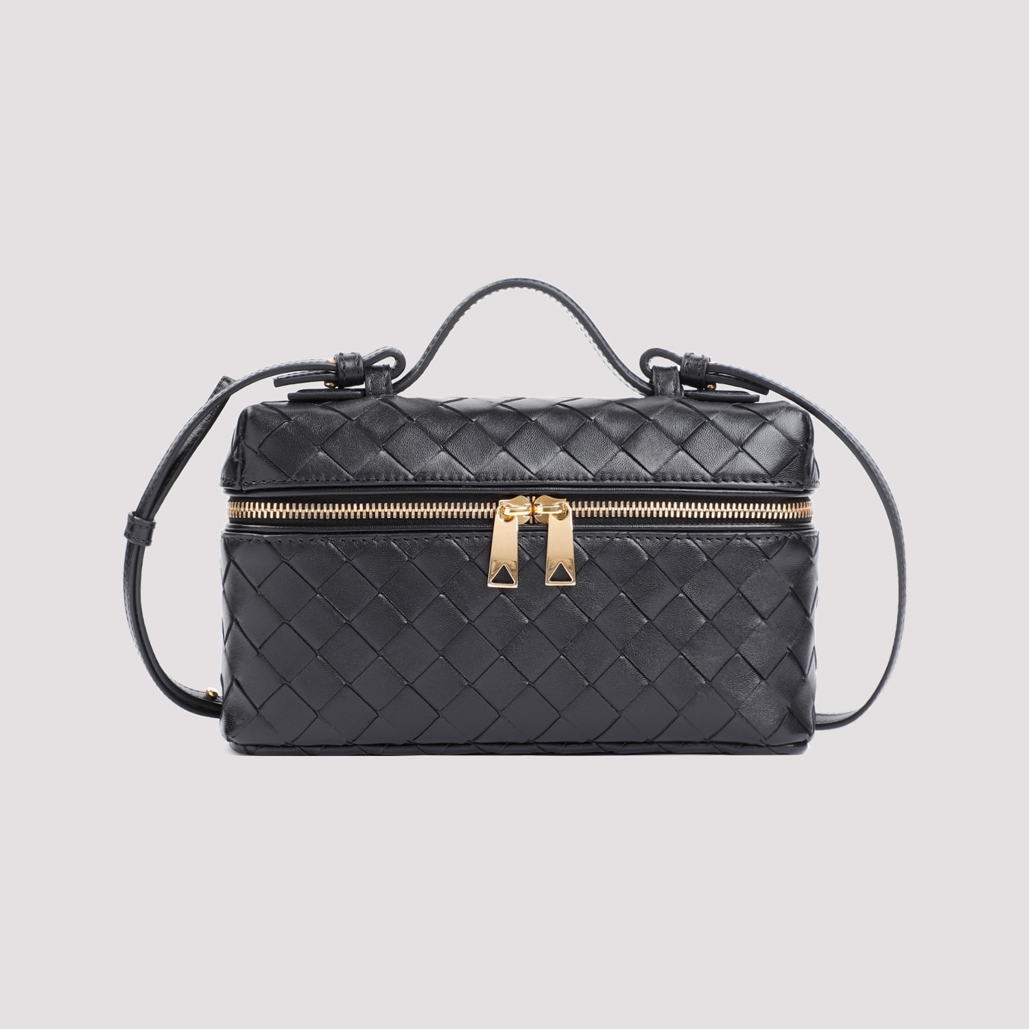 Bottega Veneta Women Bang Bang Vanity Case Fondant Bag In Black