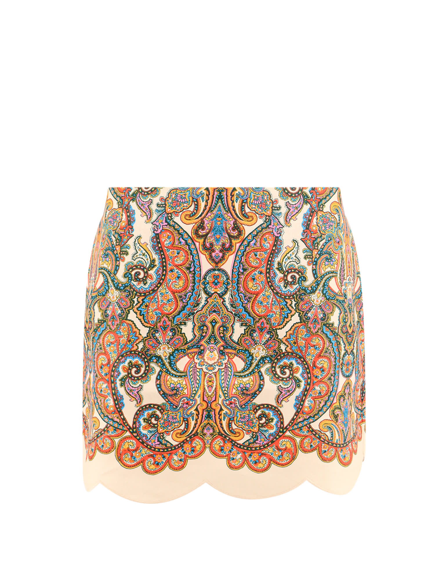 Shop Zimmermann Skirt In Multicolor