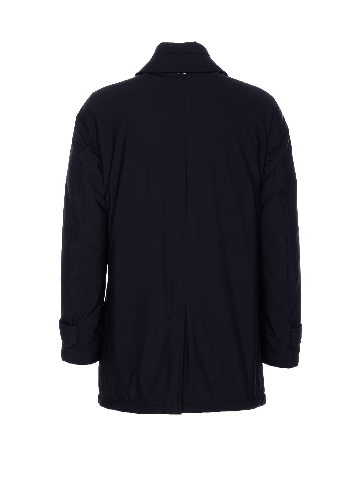 Herno Men Washington Padded Raincoat In Blue