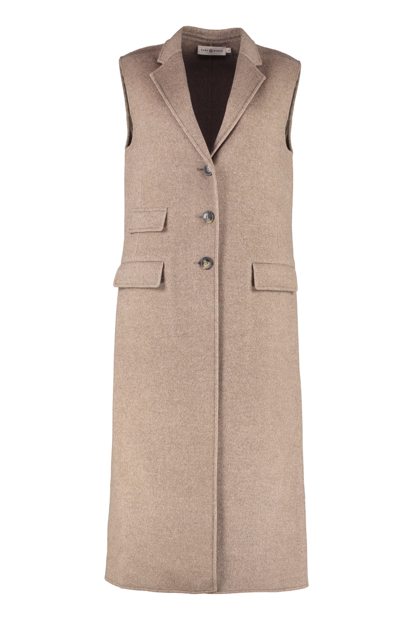 Tory Burch Wool Single-breast Waistcoat
