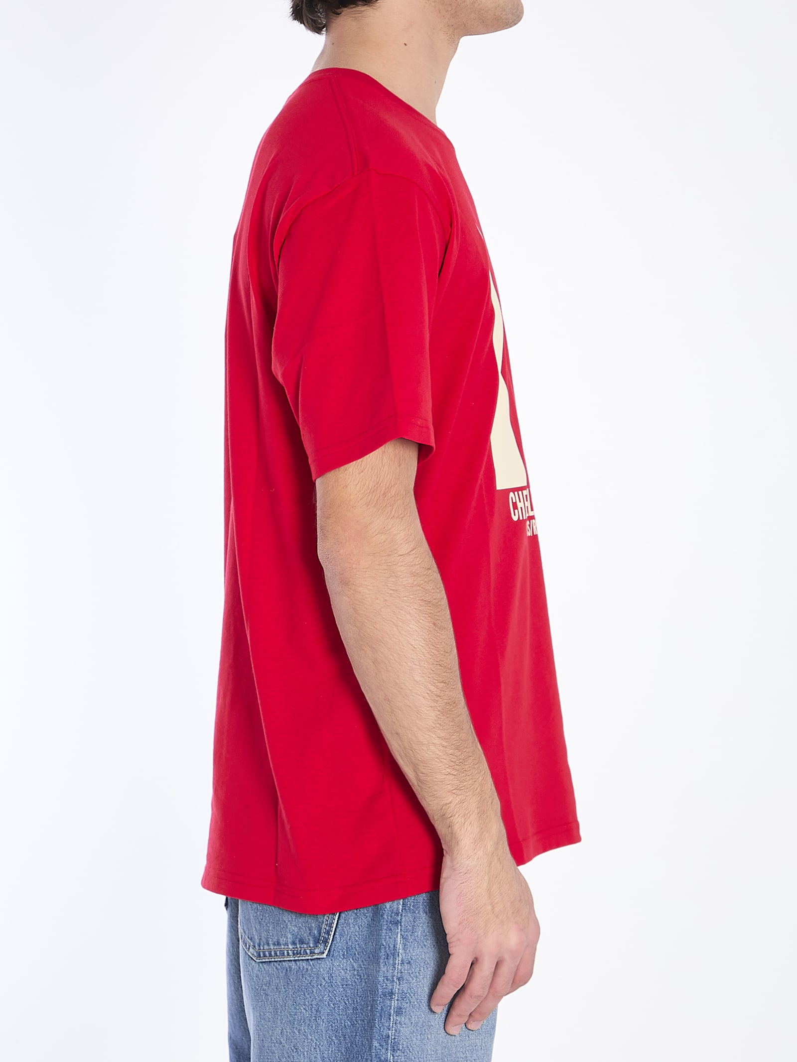 Shop Valentino Chez T-shirt In Red