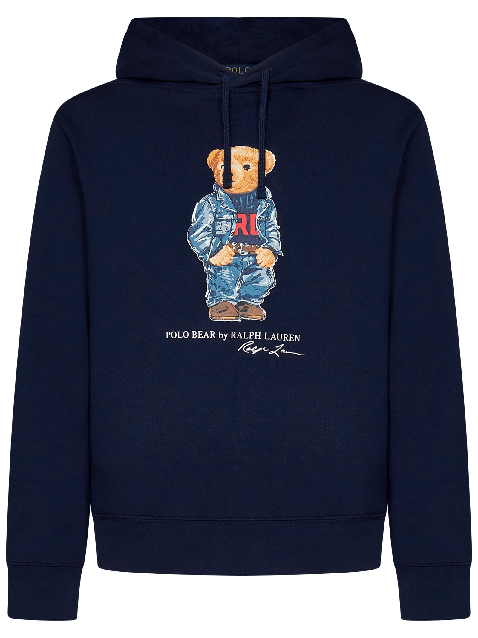 Shop Polo Ralph Lauren Polo Bear Sweatshirt In Blue