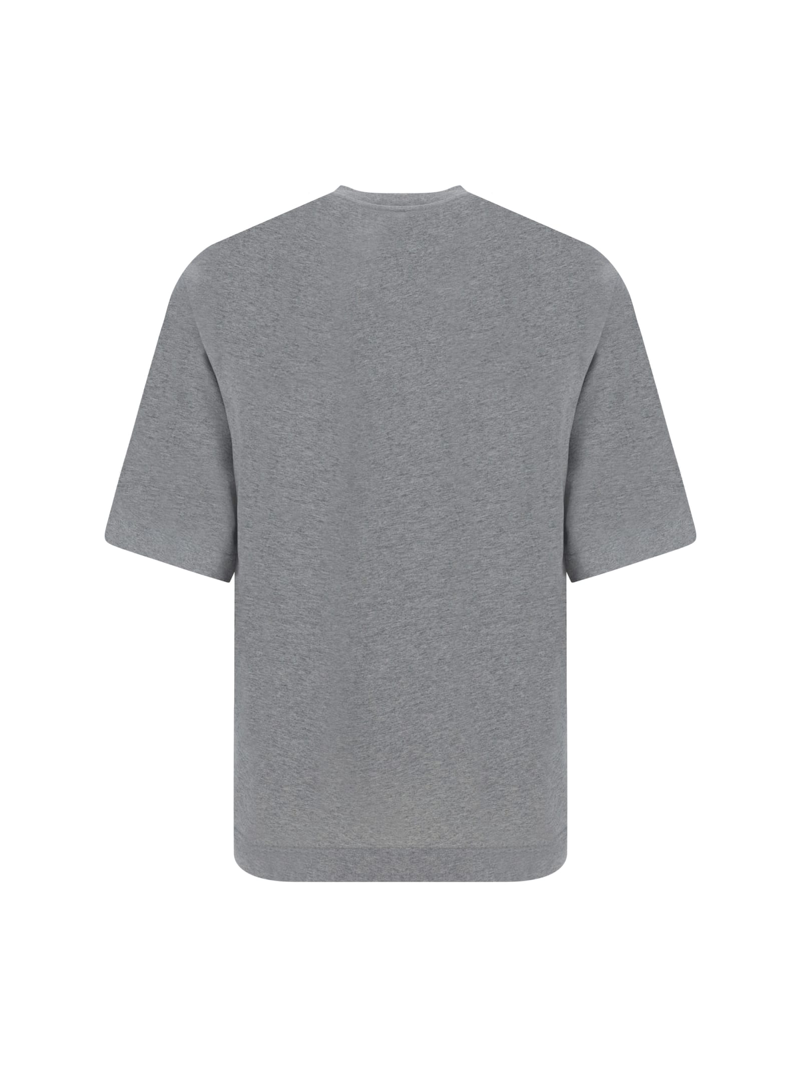 Shop Givenchy T-shirt In Light Grey Melange