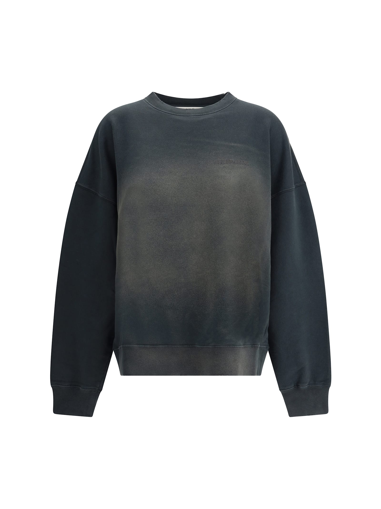 Golden Goose Oversized Sweatshirt In Black