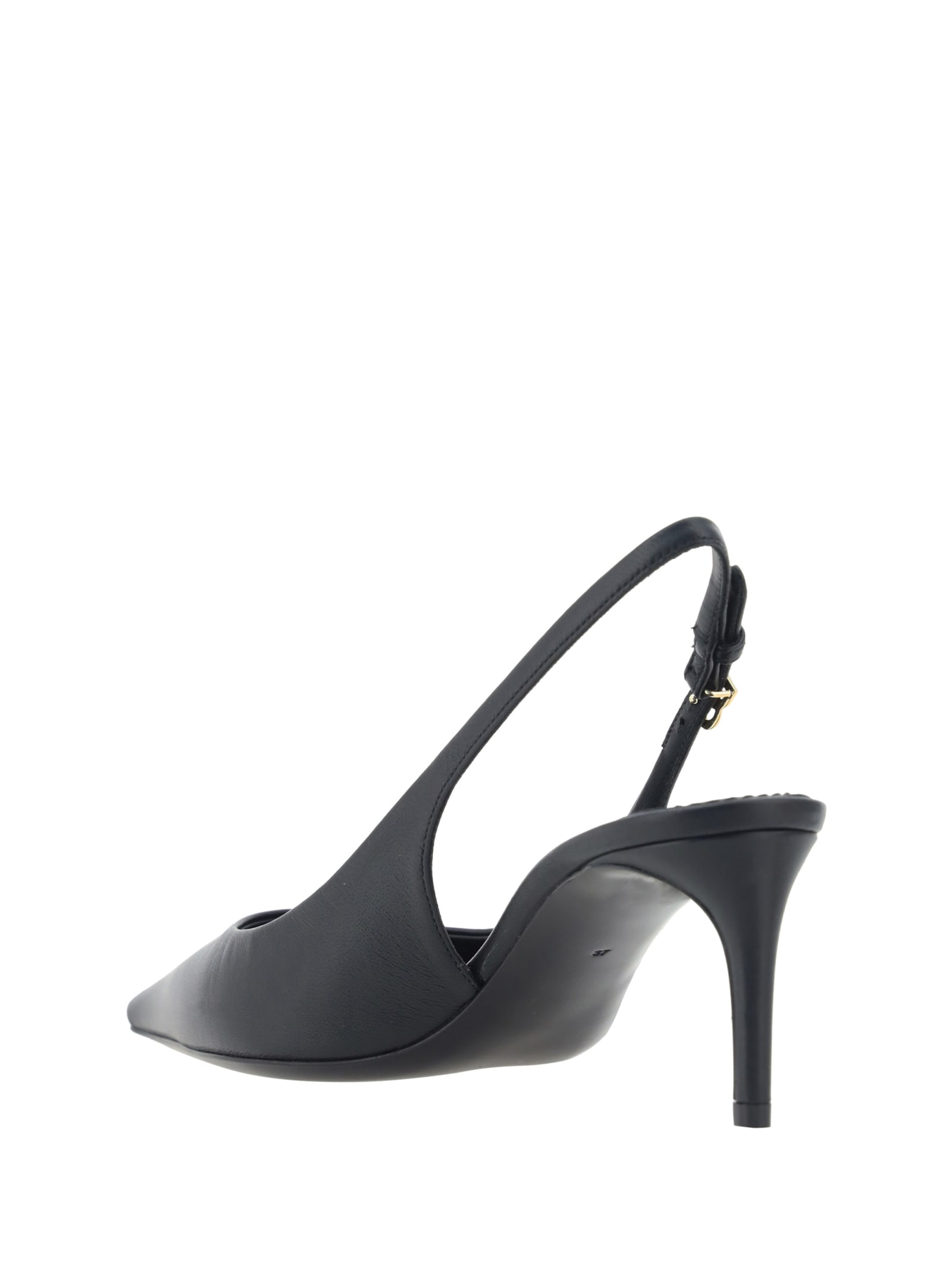 Shop Dolce & Gabbana Slingback Pumps In Nero