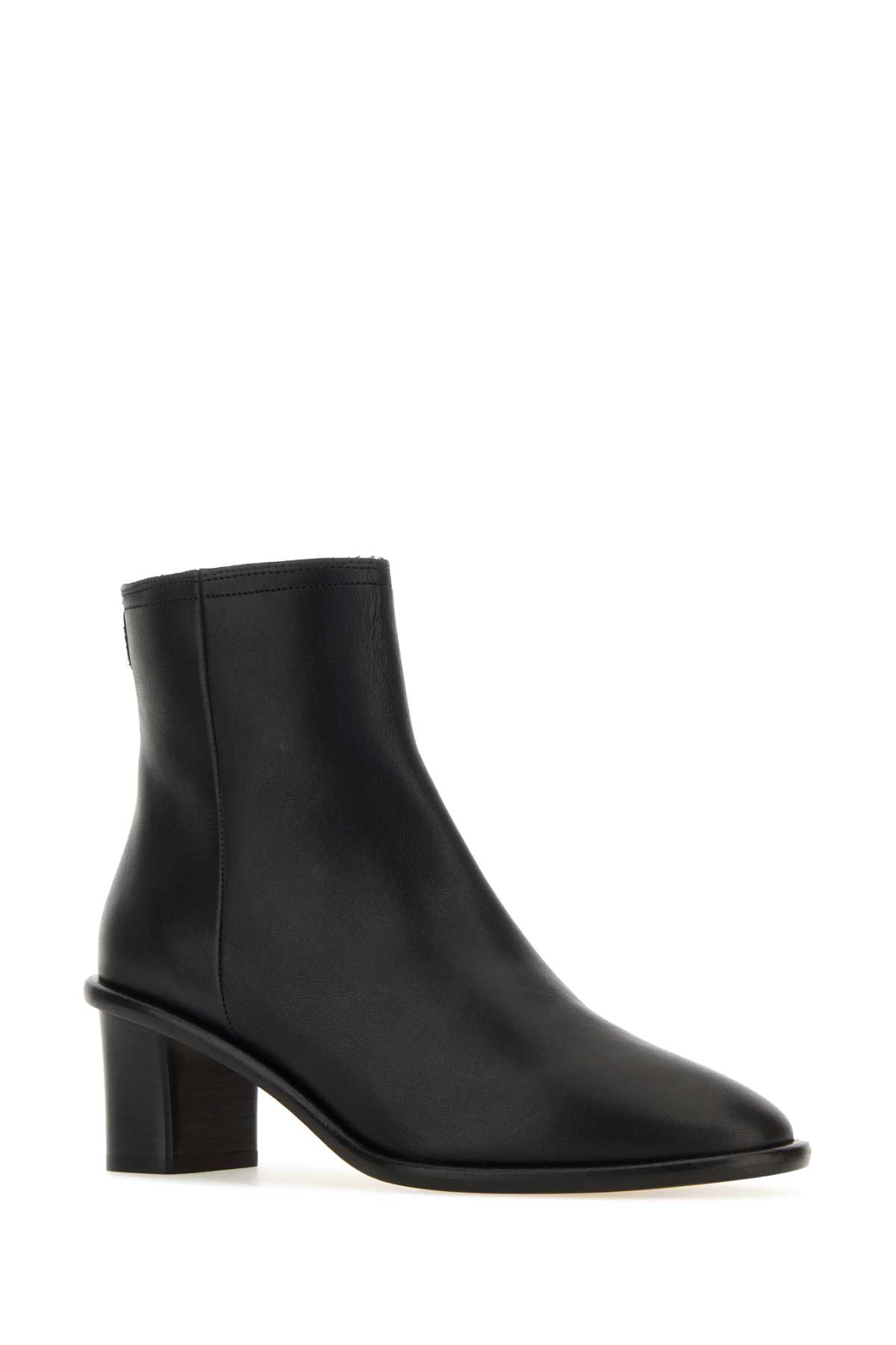 Isabel Marant Black Leather Ankle Boots