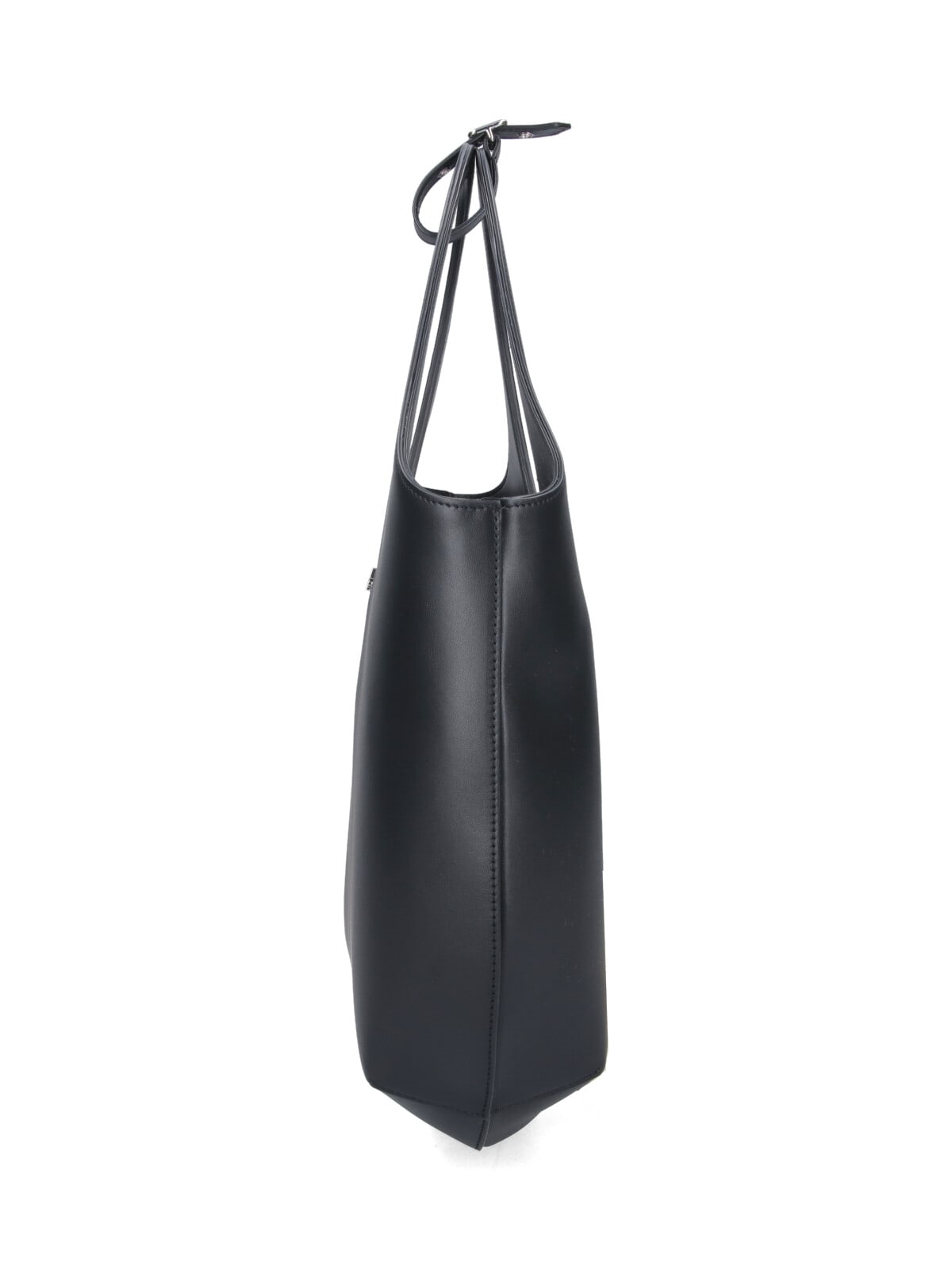 Shop Courrèges Medium Handbag Holy In Black