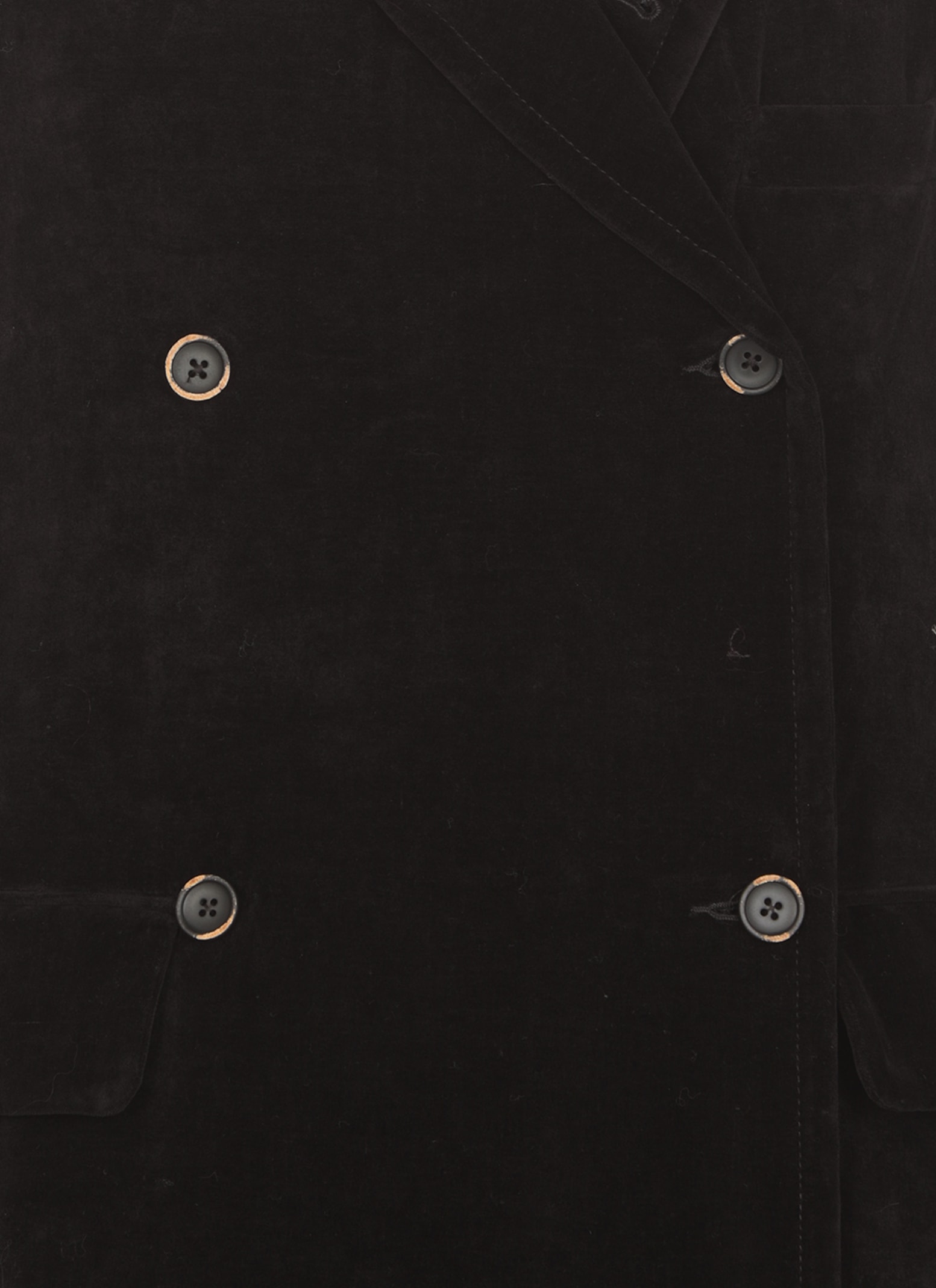 Uma Wang Cigna Coat In Black