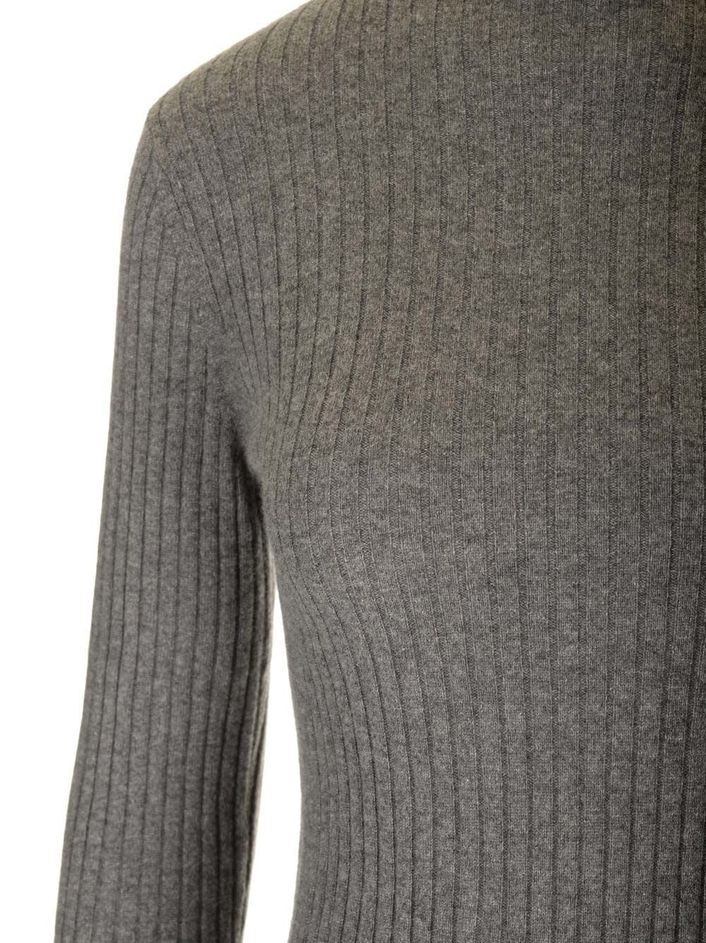 Shop Arch4 Ariana Crew Neck Sweater In Grey