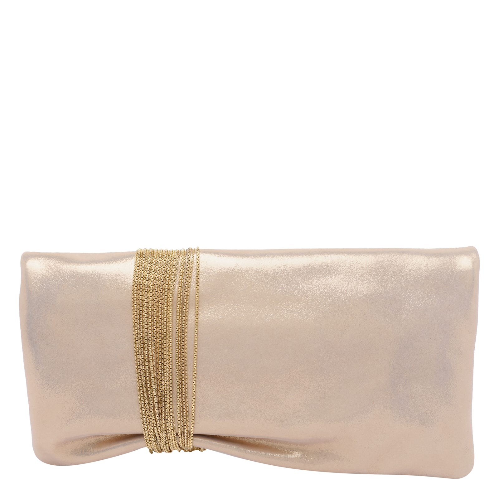 Jimmy Choo Zandra Small Embellished Suede Clutch