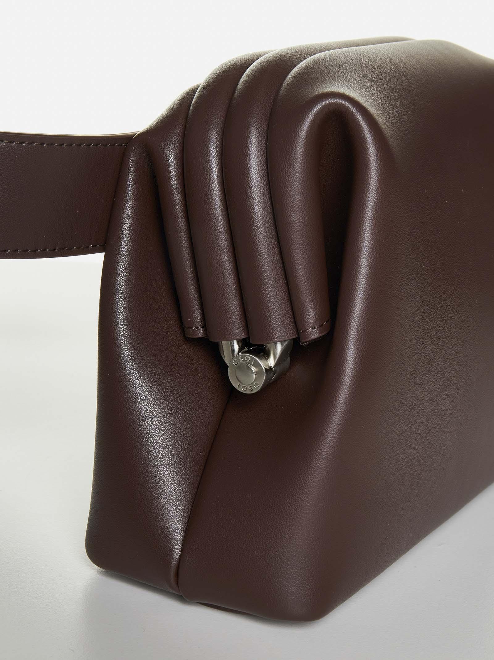 Osoi Mini Brot Leather Bag In Brown