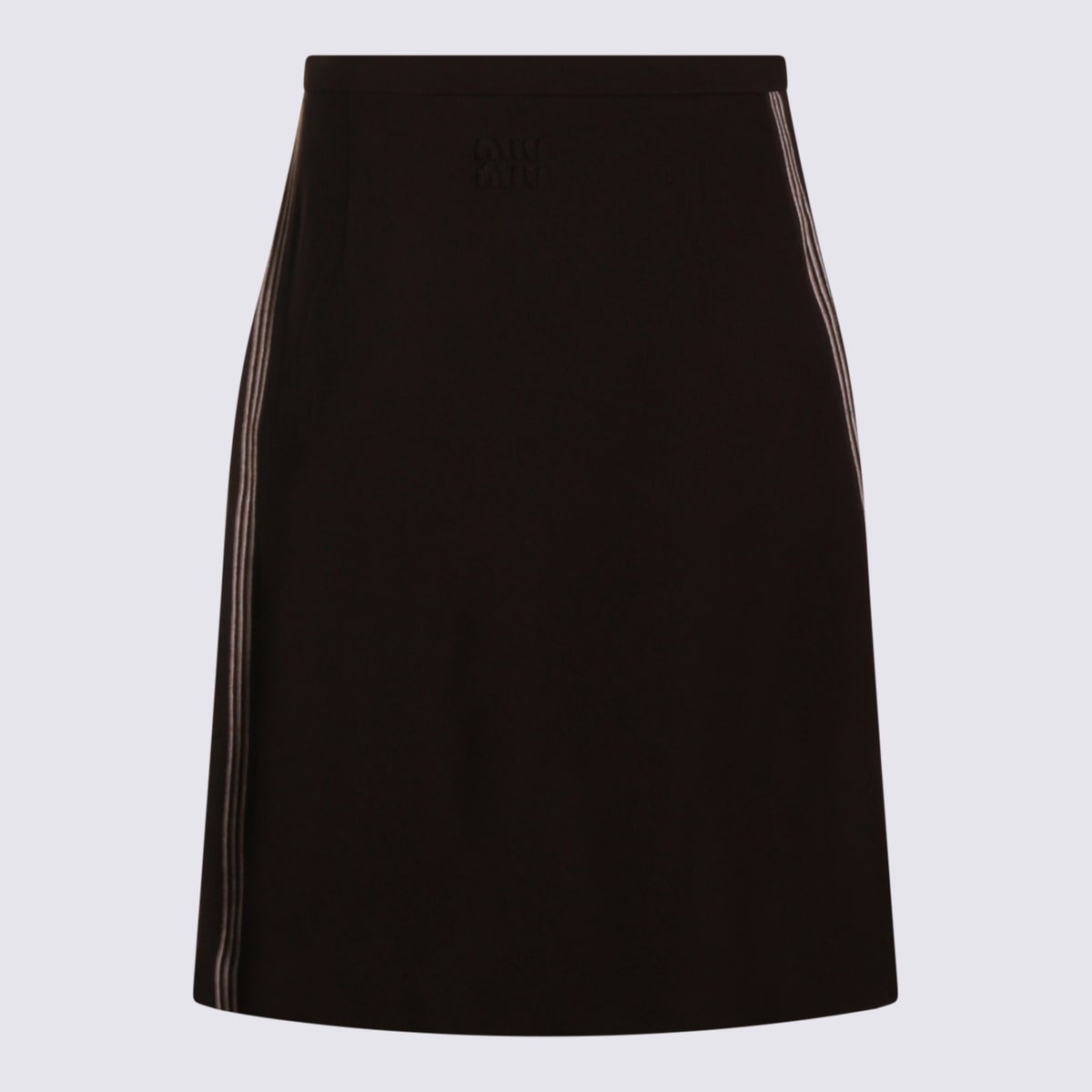 Miu Miu Brown Skirt In Brown