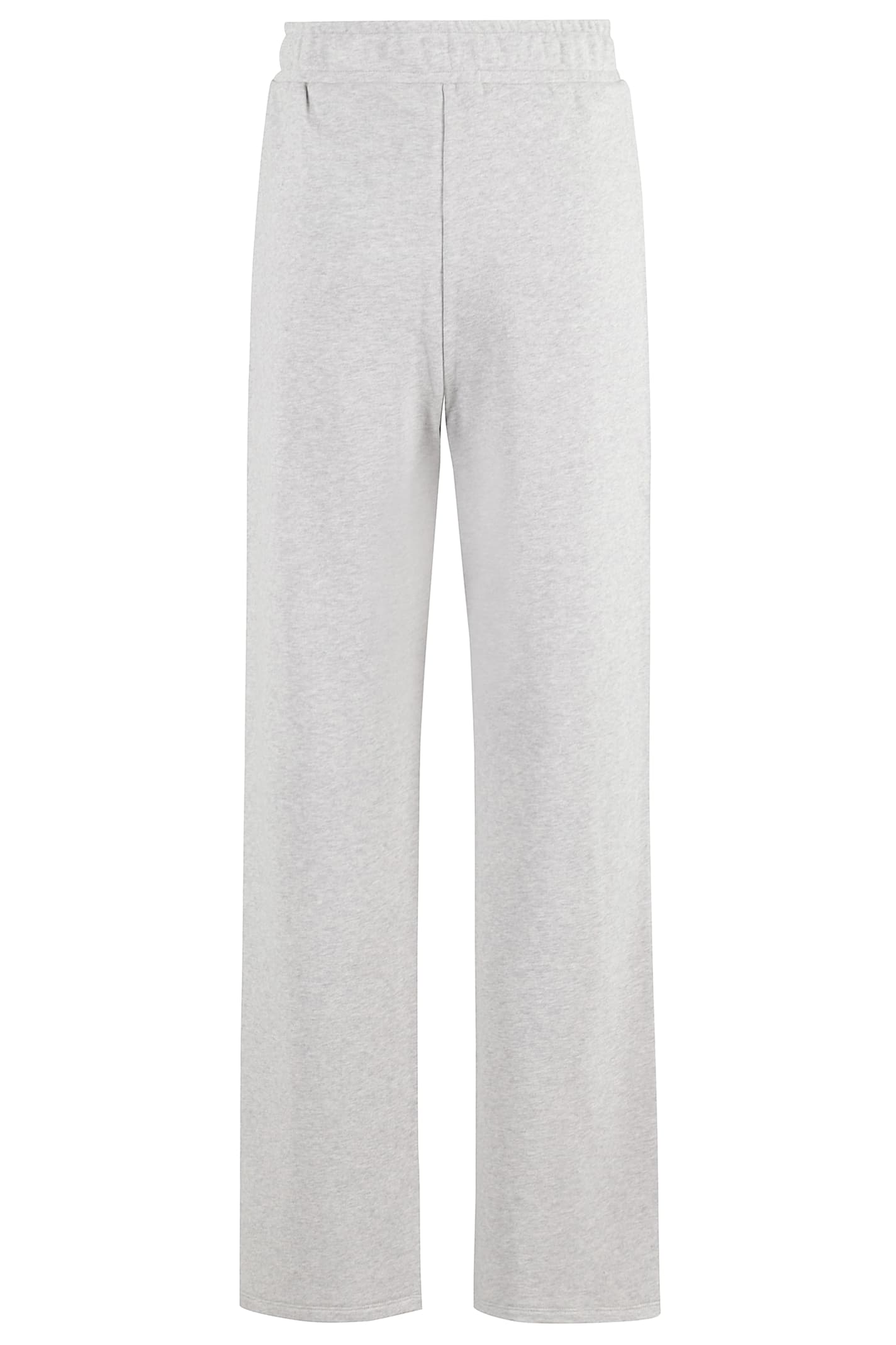 Weekend Max Mara Folk Elastic-waistband Track Pants In Gray