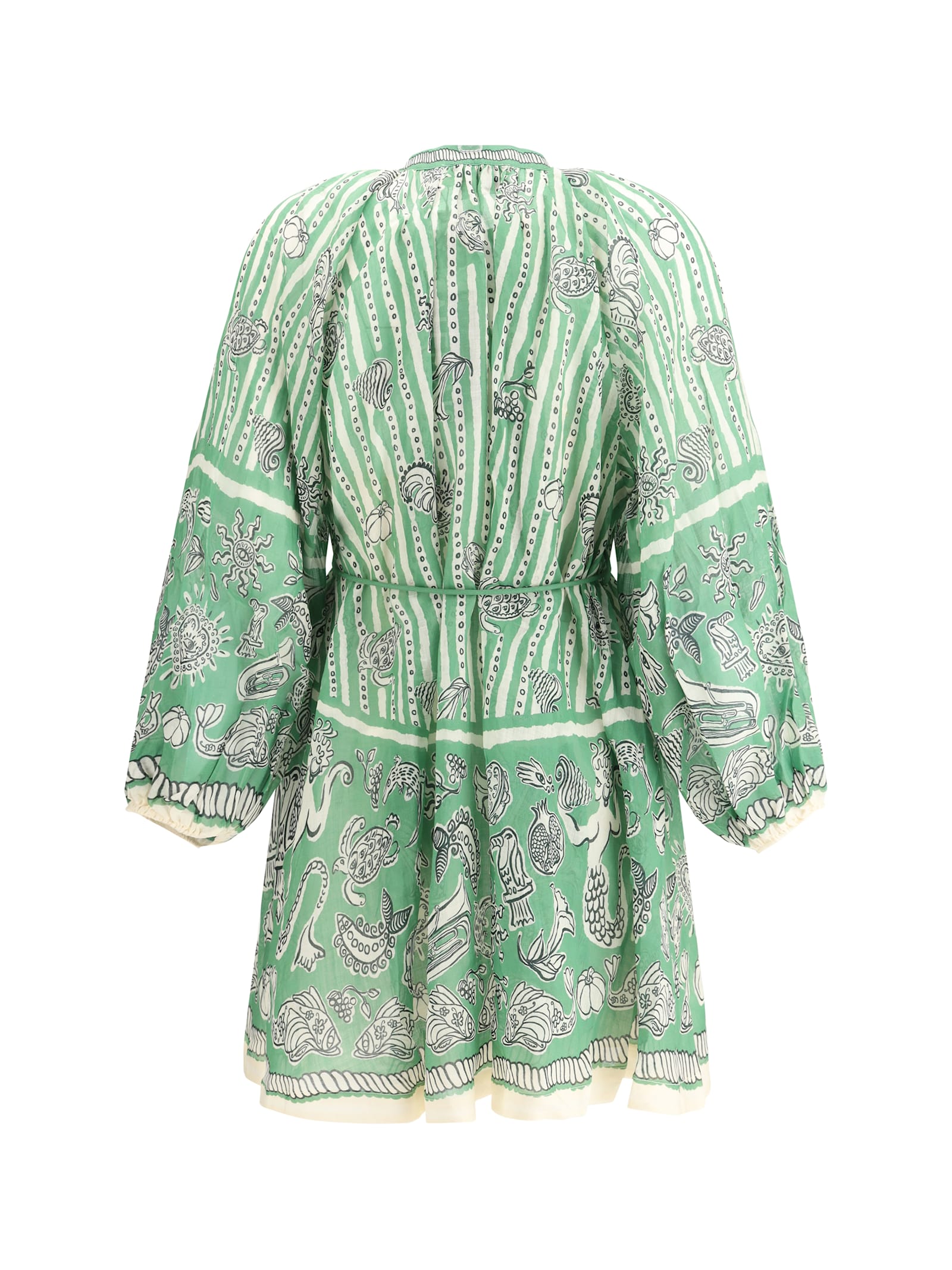 Alemais Lula Mini Dress In Stripe