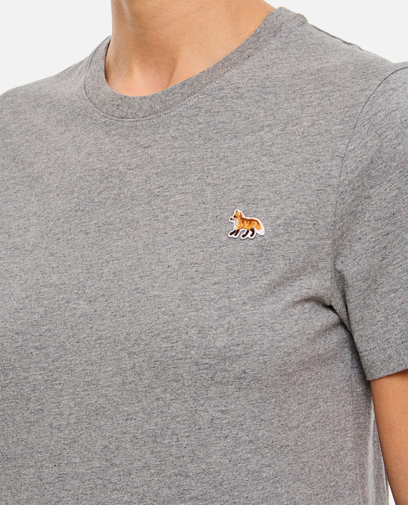 MAISON KITSUNÉ BABY FOX PATCH REGULAR TEE-SHIRT