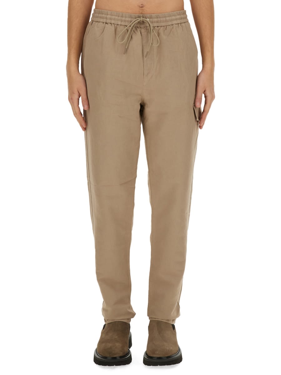 Shop Woolrich Straight Leg Pants In Rope