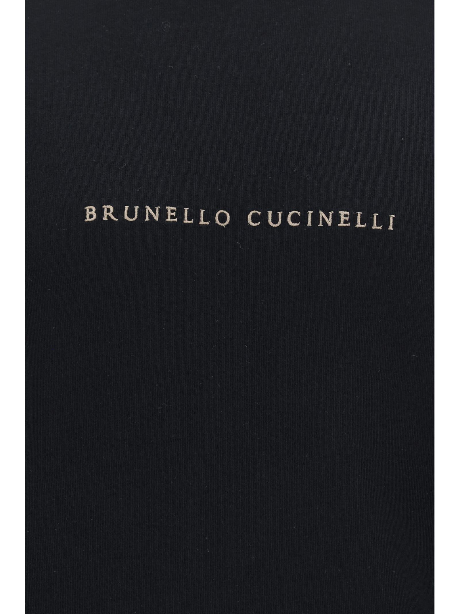Shop Brunello Cucinelli Sweatshirt In Nero+camel